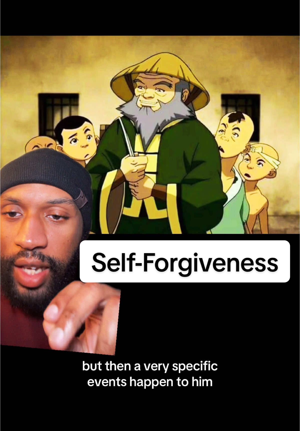 While it is always best to believe in oneself, a little help from others can be a great blessing. — Uncle Iroh | How to forgive yourself.  #greenscreen #greenscreenvideo #uncleiroh #atla #selfforgiveness #MustWatch #tiktokpartner stitched creator: @TherapyJeff 