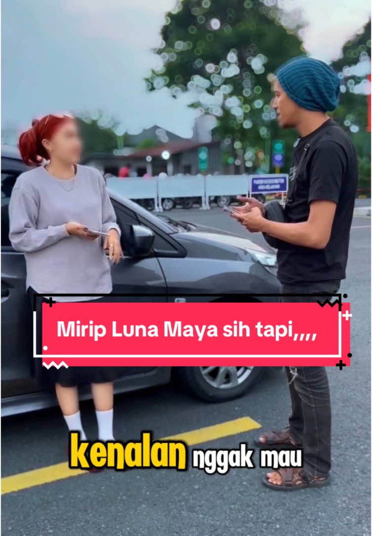 padahal cantik kaya artis 😑 #socialexperiment #social #kenalanyuk #cewekcantik #sombong #miripartis #lunamaya #judes #fyp #viral #2024 