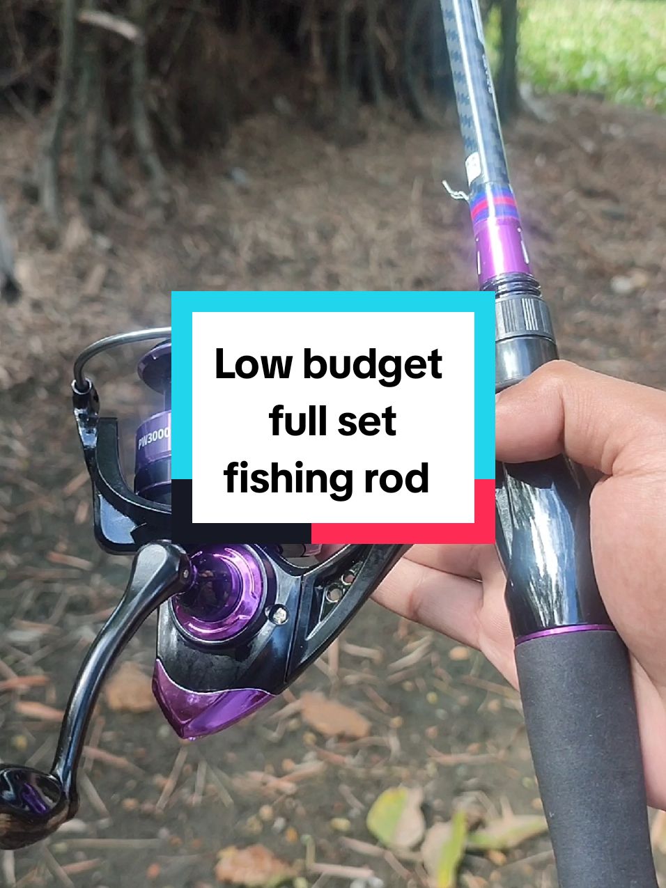 Budget friendly full set fishing rod #kuysdealan #fishing #lowbudget 