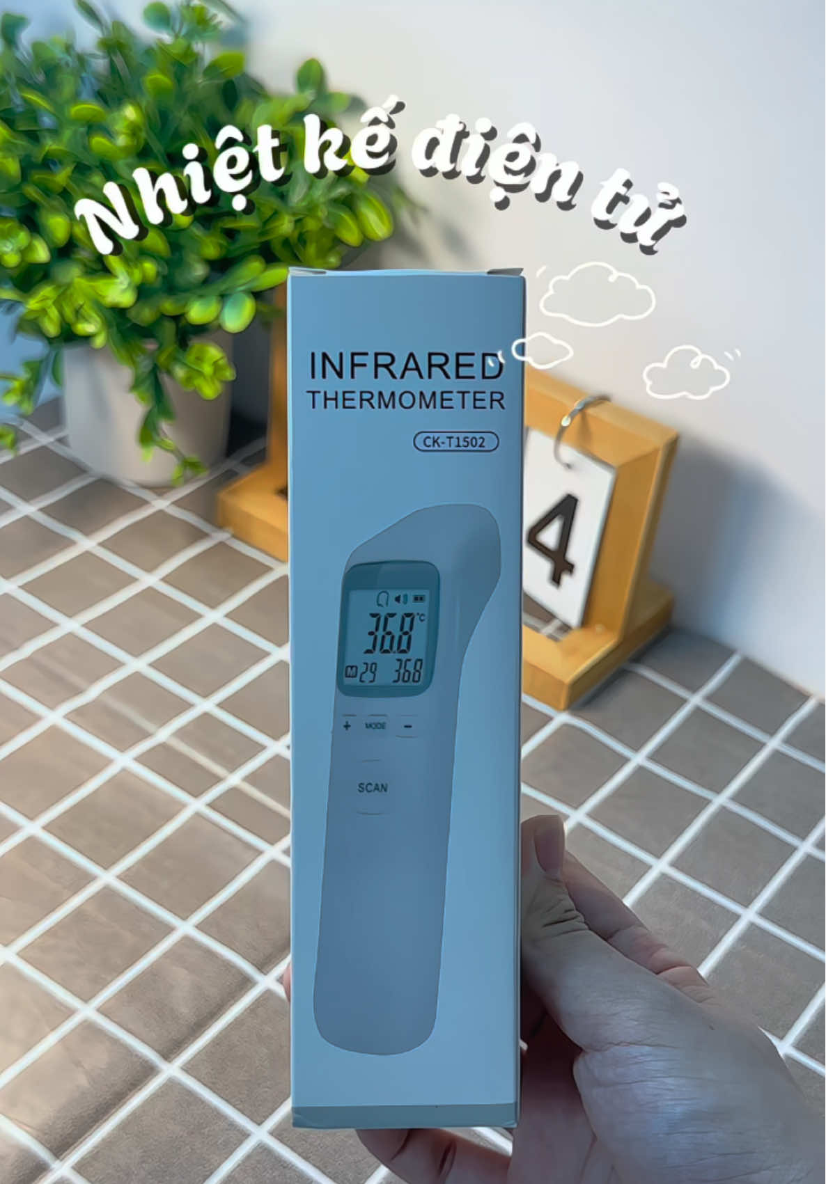 Nhiệt kế điện tử INFRARED 3in1#mebau #mebauthongthai #mebimsua 