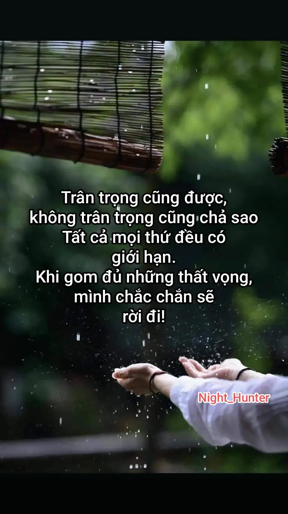 Cuộc đời đã khắc nghiệt với mình rồi, thì tại sao mình lại khắc nghiệt với chính bản thân mình nữa? Làm người đừng bao giờ làm khó người khác và tuyệt nhiên không bao giờ làm khó chính mình. #LearnOnTikTok #tamtrang #xuhuong #caunoihay #tiktok #viral #Night_Hunter 