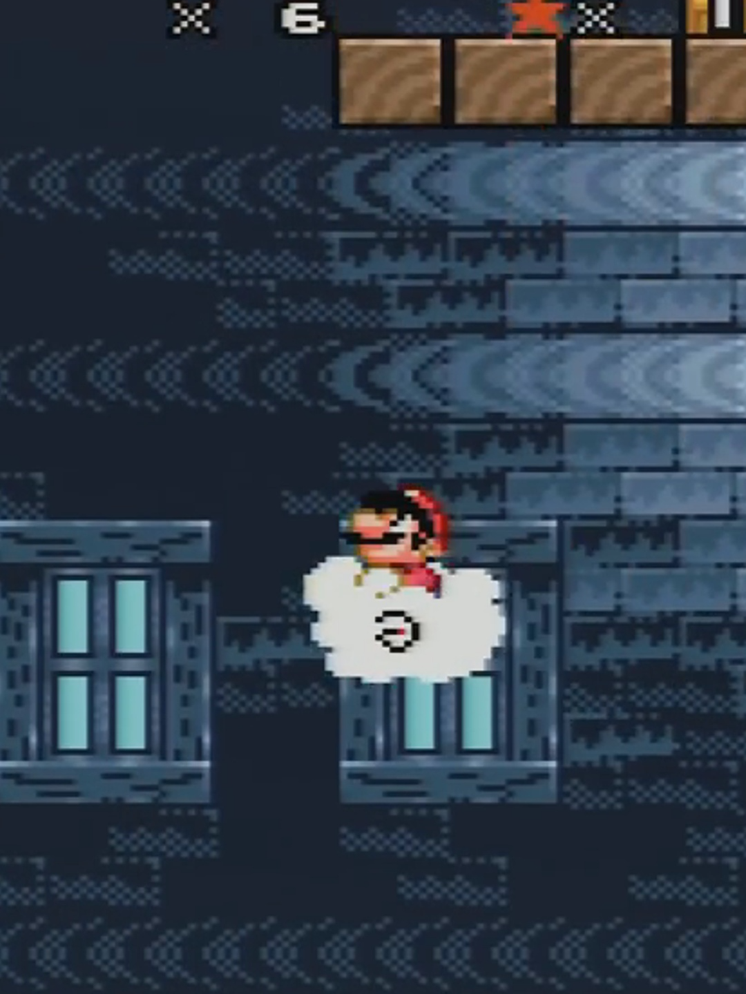 Super Mario World Glitch La Nube Voladora #rucomania #snes #supermario #supermarioworld