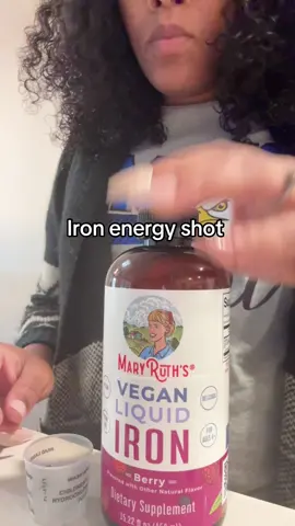 This liquid Iron supplement is soo easy to take! @MaryRuth's  #ironsupplements #liquidiron #energyboost #supplementsforwomen #supplementsthatwork #creatorsearchinsights #tiktokshopholidayhaul 