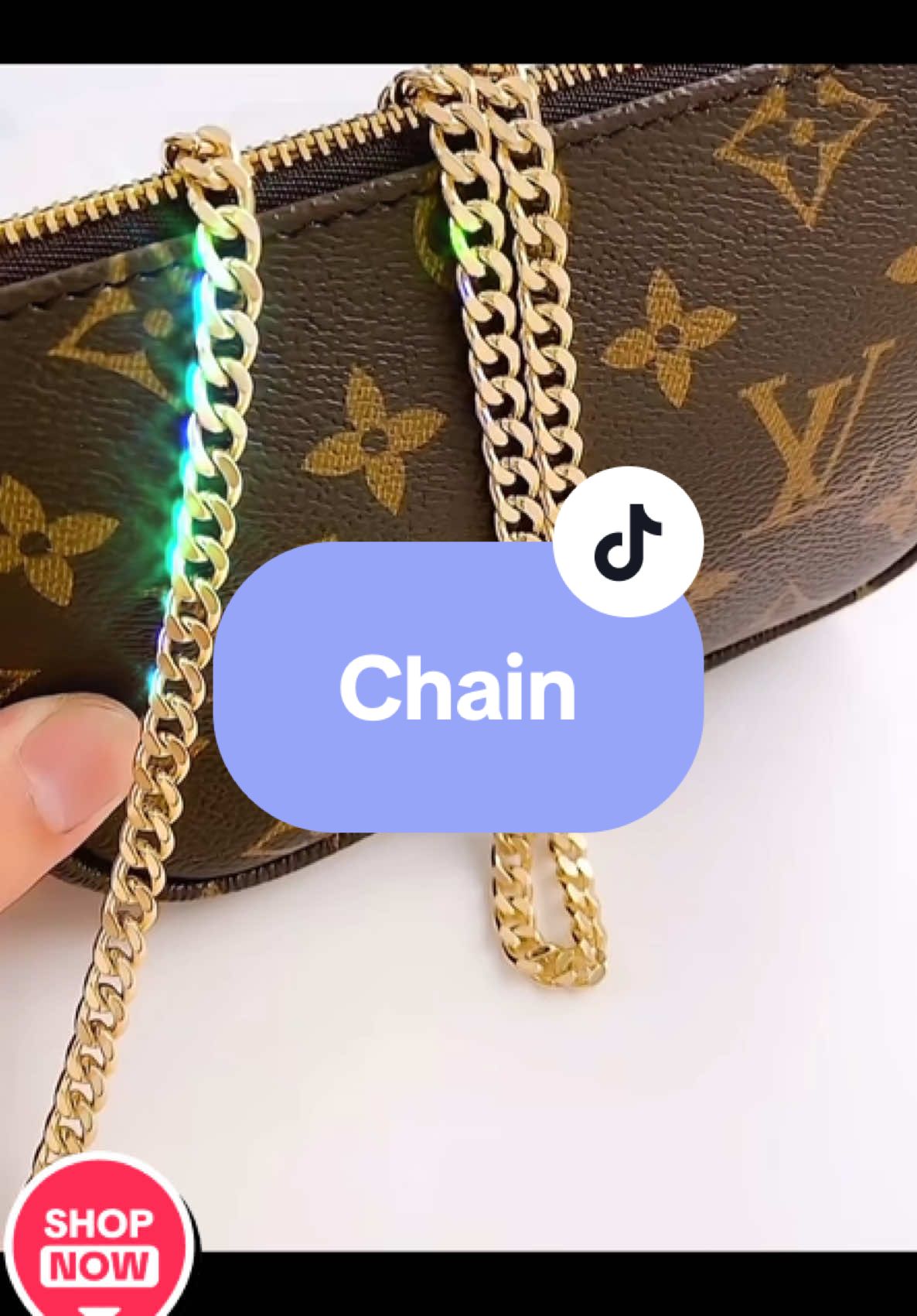 Bag Metal Chian extention 😍😍 #extention #chain #accessories #diyproject #highquality #CapCut 