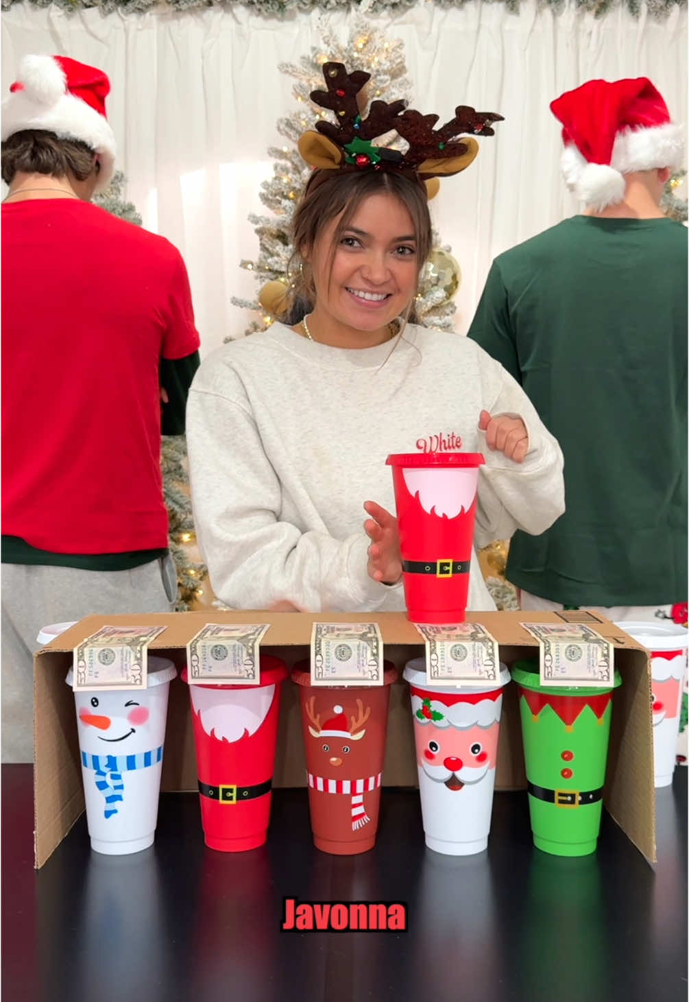 Match the Christmas Cup, Win the Cash!🎄 #christmas #party #game 