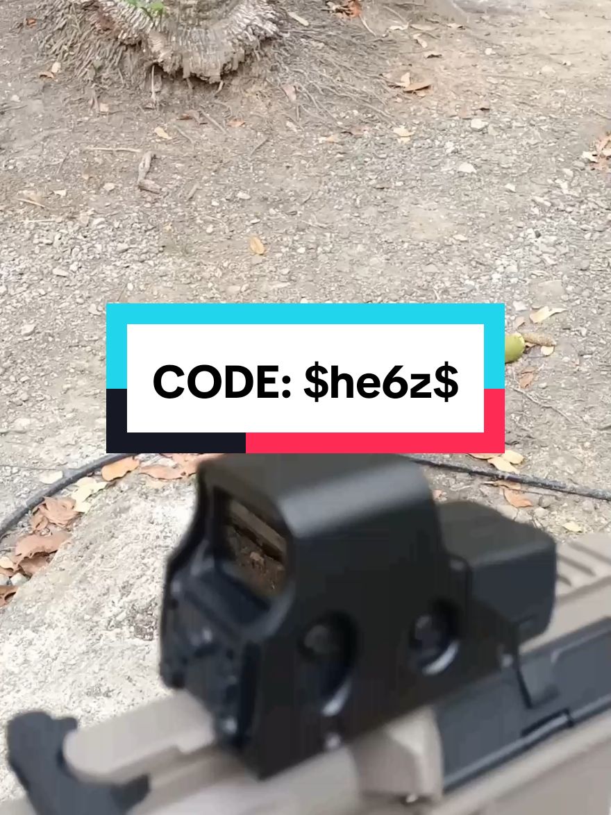 To Buy this Scope go to Lazad@ App and paste the code in the search bar CODE: $he6z$ #foryoupage #followers #gelblaster #fyp #gelblasters #holographicscope