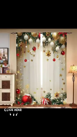 Holiday Glow Curtains✨🎄🌲 #ChristmasCurtains #HolidayHomeDecor #FestiveDecor #ChristmasVibes #HolidayLivingRoom #ChristmasRoomDecor #WinterWonderland #SeasonalStyle #ChristmasDecor #HomeForTheHolidays #ChristmasInterior #HolidayCurtains #CozyChristmas #LivingRoomDecor #FestiveHome #ChristmasReady #HomeDecorInspo #BedroomChristmasDecor #ChristmasPatternCurtain #WinterDecor