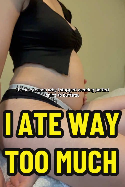 my belly pokes out so much in parted shirts #foodbaby #Foodie #foodbabybelly #mukbang #mukbangeatingshow #mukbangvideo #bloated #stuffed #pregnantbelly #preggobelly #bloated #fyp #real #relatable #babybump #babybelly #pregnant #atetoomuch #weightgain #bellystuffing #periodbloat #bloat #hugestomach #notpregnant #ilookpregnant #foryoupage