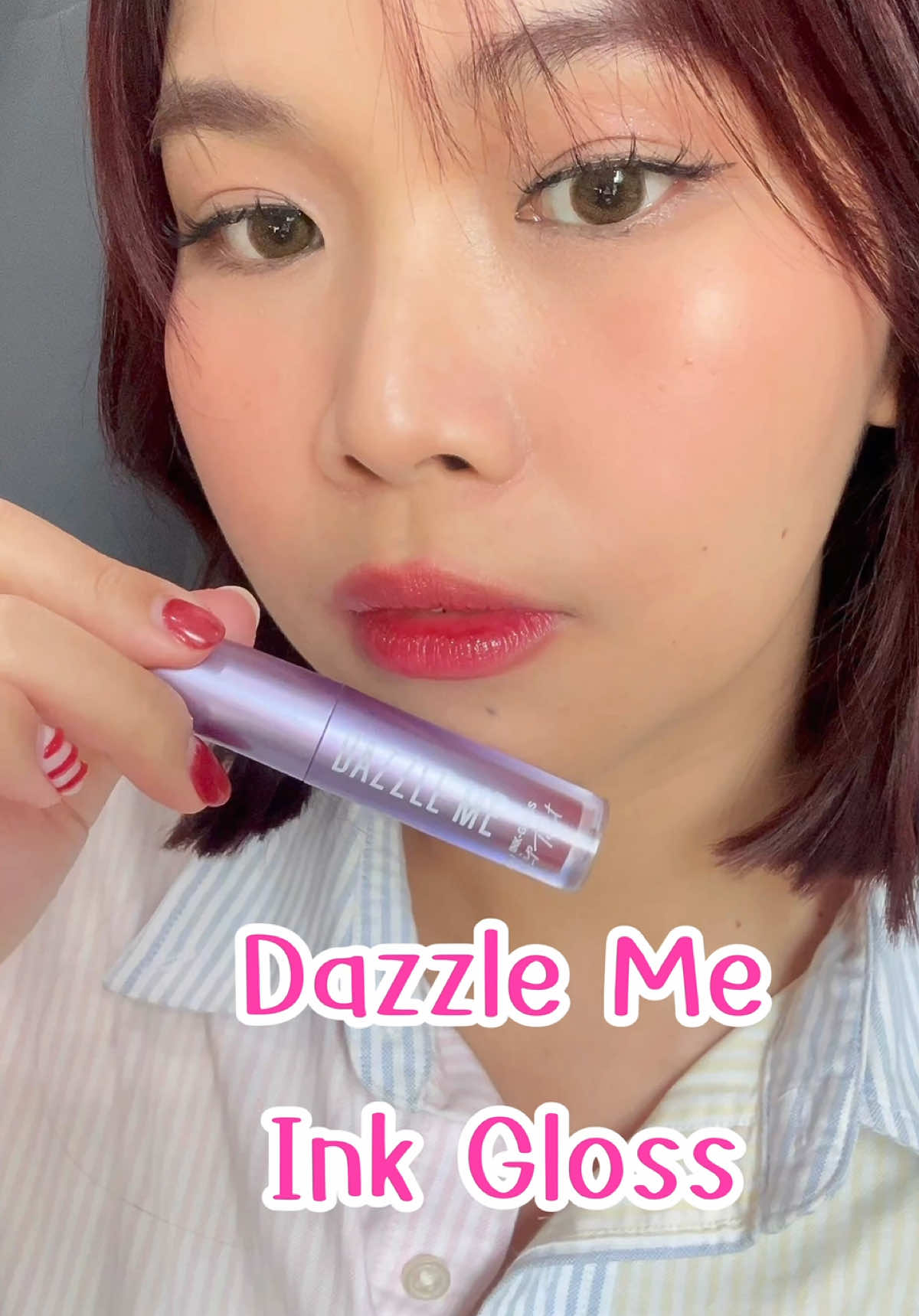 ป้ายยาลิปสีสวยสุดฉ่ำที่ติดทนแบบสร้างเรื่องมาก!!! @DAZZLE ME THAILAND Dazzle Me Ink Gloss Lip Tint เบอร์R02 สี Allure #tiktokป้ายยา #ของดีบอกต่อ #รีวิวบิวตี้ #ลิป #ลิปสติก #dazzleme 