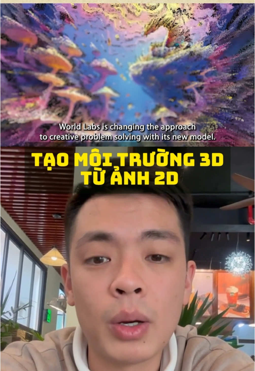 Tạo môi trường 3D tương tác được chỉ từ ảnh 2D #hungAIcreative #trumaideepfake #trumai #ghepmat #ghepgiong #AI #huongdanAI #deepfake #worldlabs 