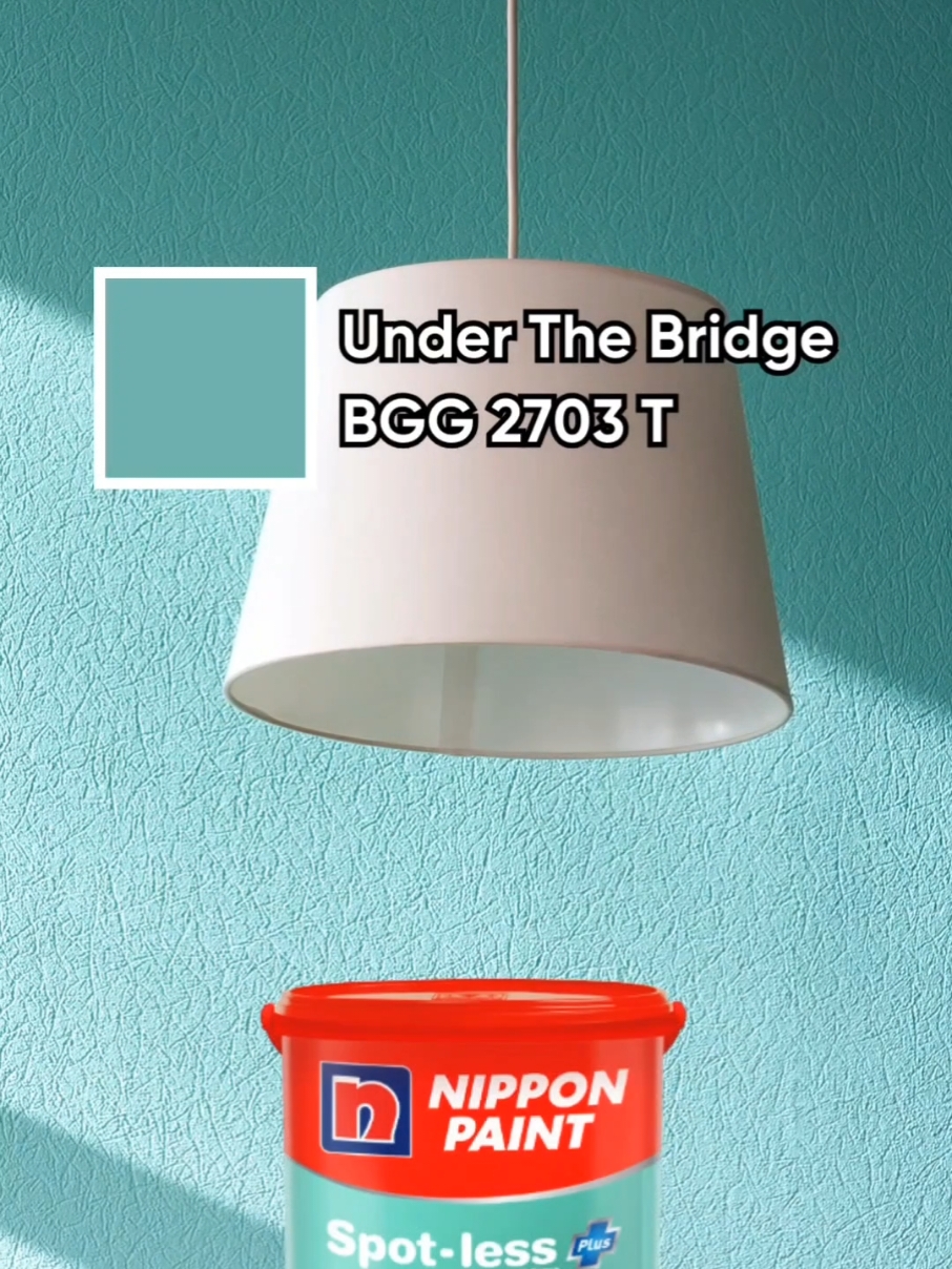 Nippon Spotless Plus warna Under The Bridge #cat #cattembok #cattembokberkualitas #nipponpaint #spotlessplus #WarnaiSatuIndonesia #warnatosca #underthebridge #dekorasirumah #renovasirumah #makeoverroom #rumahidaman 