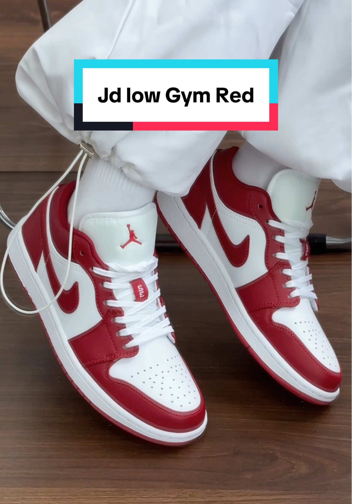 Jd low Gym Red #sneakerlagiay #sneakers #sneakernhatrang #xuhuong #fyp #viral #trending 