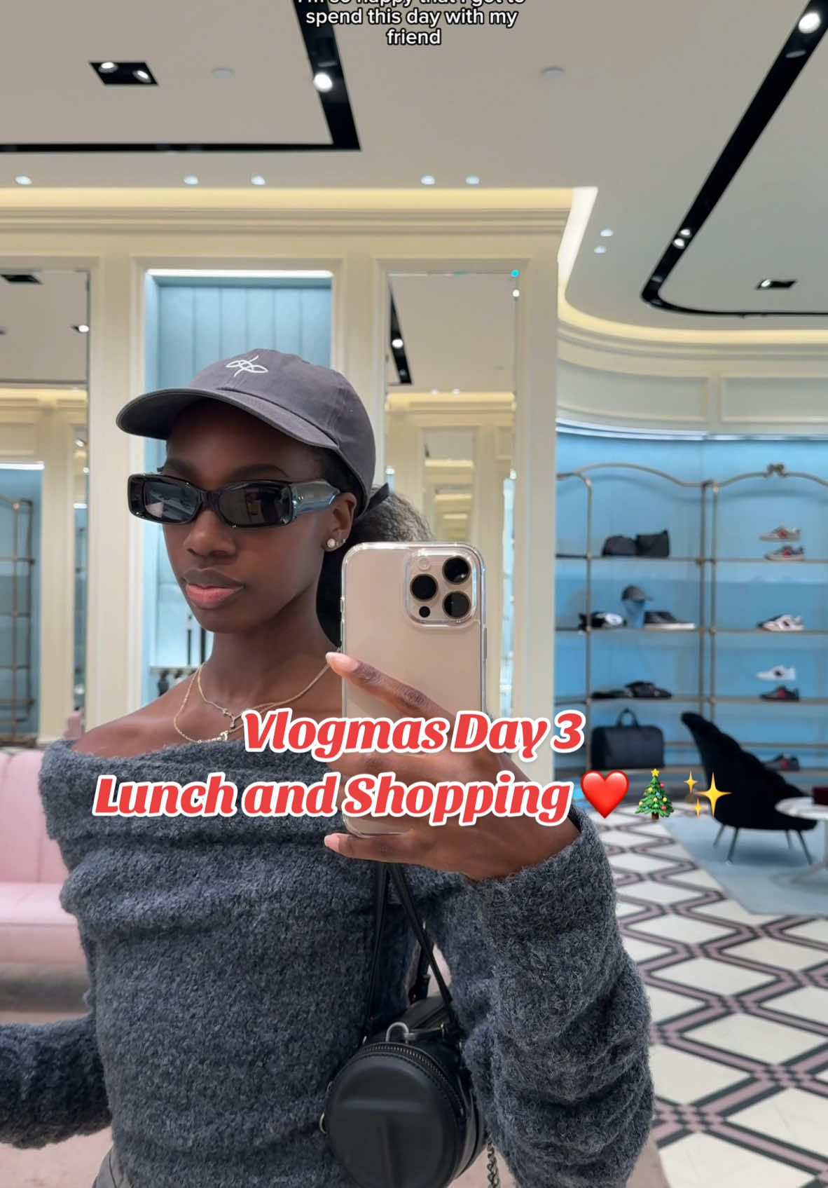 Vlogmas Day 3 🎄✨ grabbing lunch and shopping while my friend visits LA ❤️ #Vlogmas #christmascountdown #christmasshopping #wintervlog #winterroutine #christmastiktok #christmas #shoppingvlog #americanaatbrand #dayinthelife #spendthedaywithme #christmasvlog 