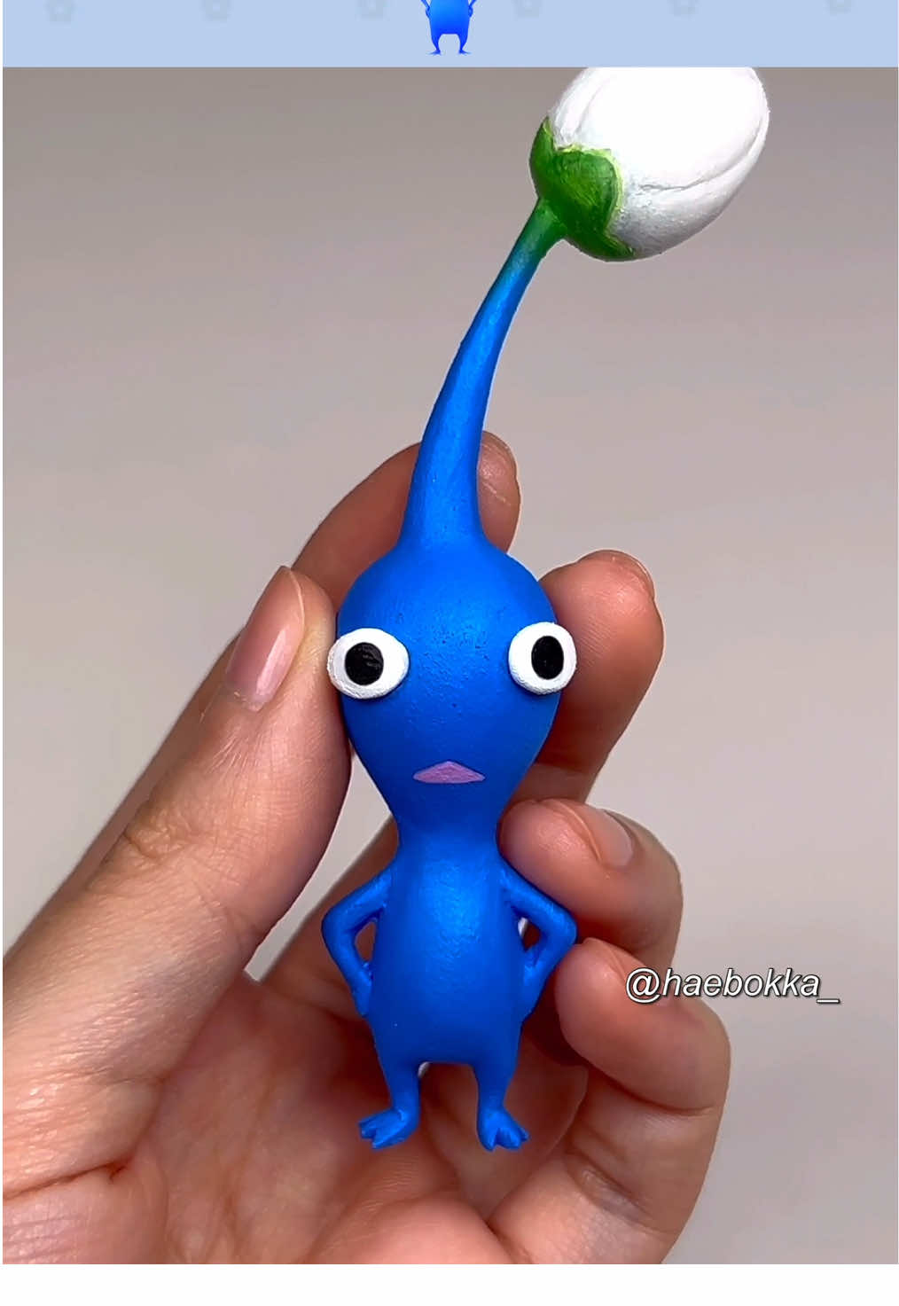 3D펜으로 파랑 피크민 만들기! 🌱 I made a BLUE PIKMIN! 🌱 #3d펜 #3dpen #pikmin #pikminbloom #redpikmin #bluepikmin #yellowpikmin #making #DIY #만들기 #공예 #ピクミン #귀여운캐릭터 #cute #트렌드 #trend #howtomake #취미 #figure #피크민 #빨강피크민 #파랑피크민 #노랑피크민 