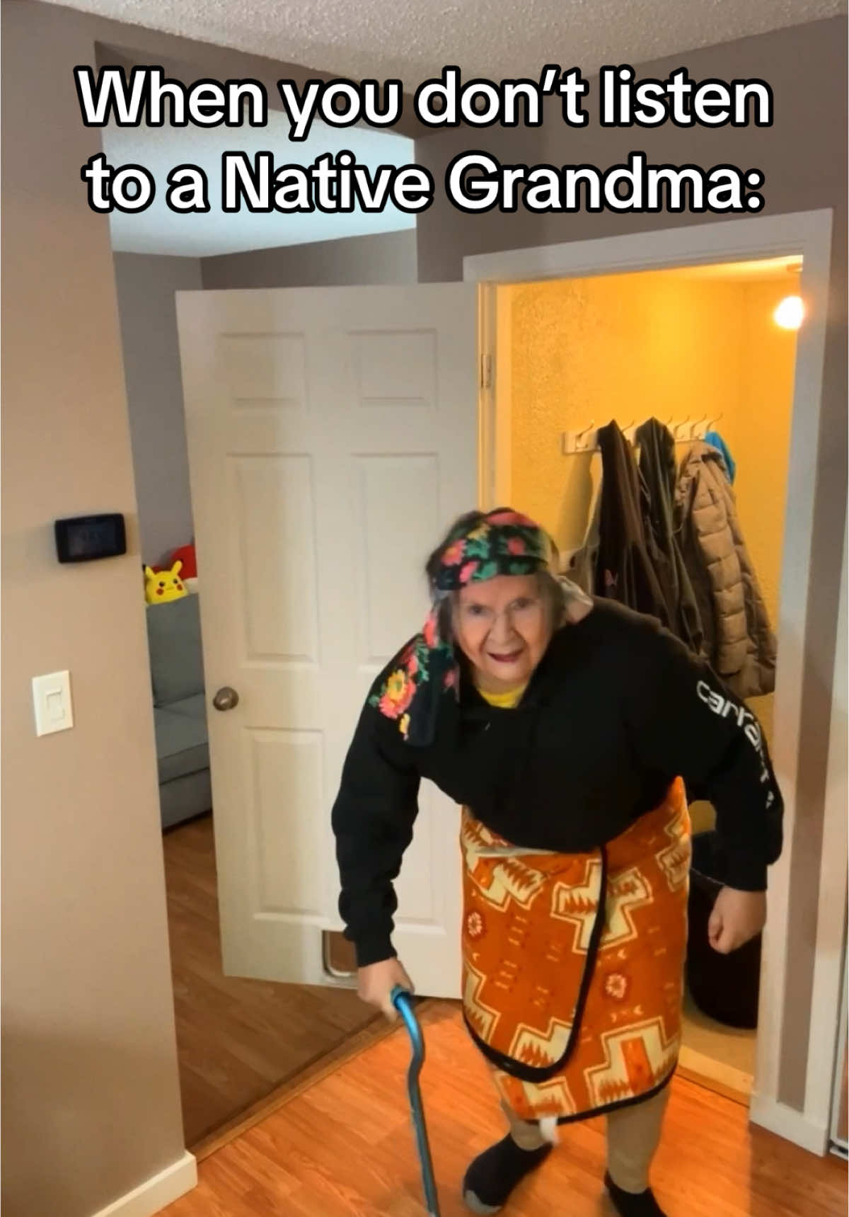 Share this with your grandma 😭 #IndigenousTikTok #reztok #nativetiktok #nativehumor #grandma 