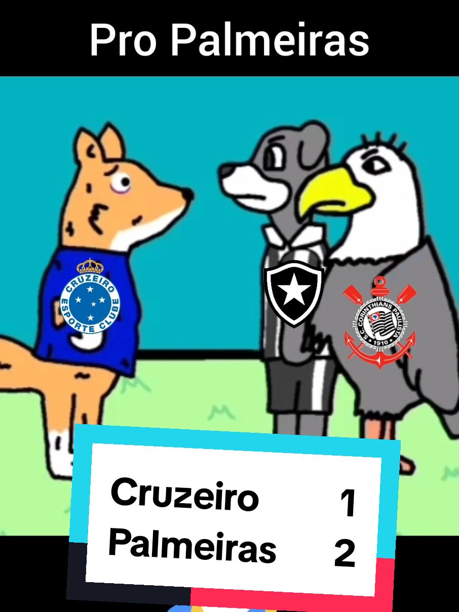 Por Culpa do Cruzeiro, Botafogo Ainda Não é Campeão 😂🤣 #brasileirao2024 #botafogo #cruzeiroxpalmeiras #cruzeiro #corinthians 