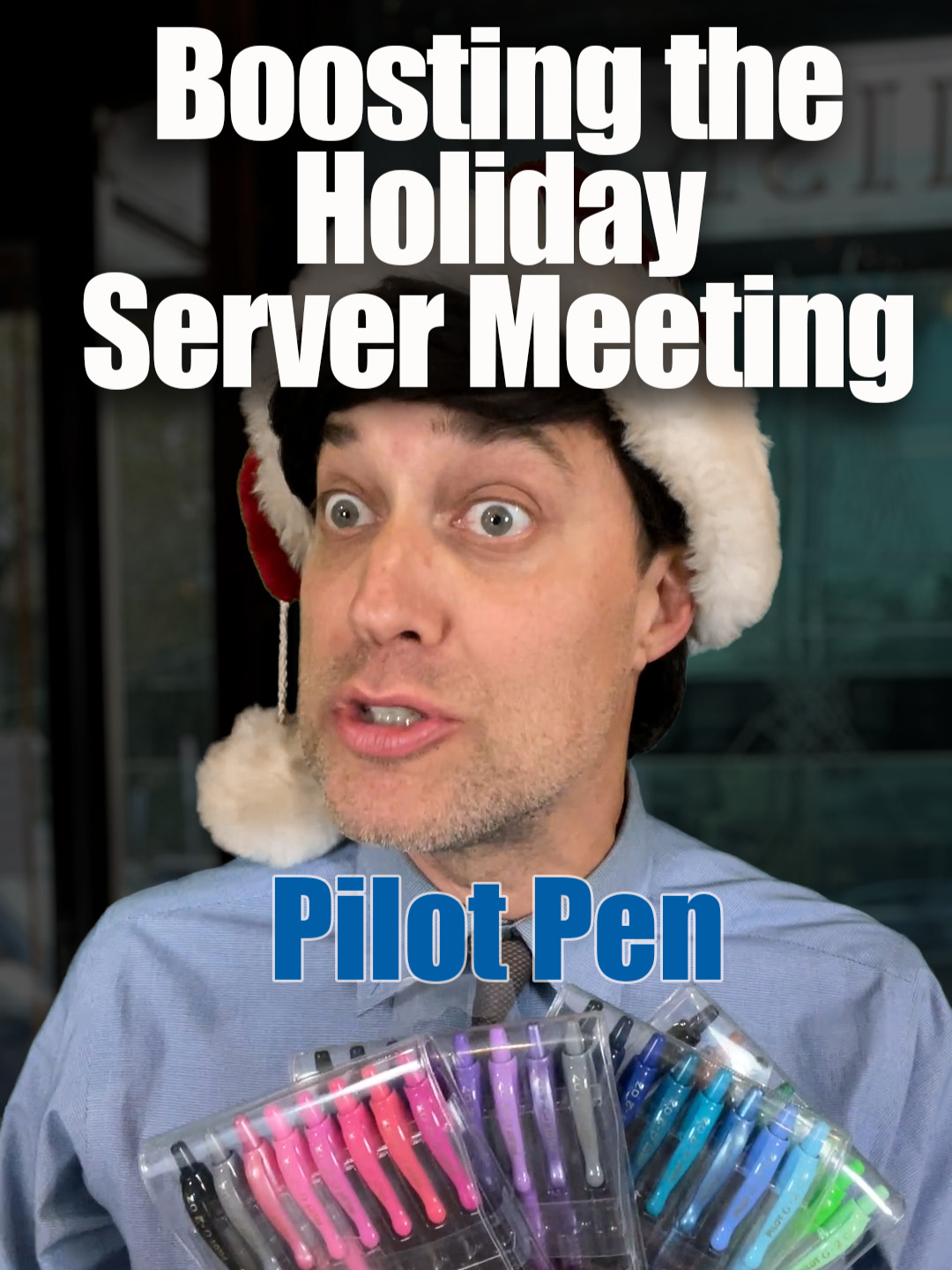 #ad Can you think of anyone who needs a little Boost this Holiday season? #PilotPenPartner #PilotBoost#PowerToThePen #PilotPen #DoYouG2 #serverlife #restaurantlife