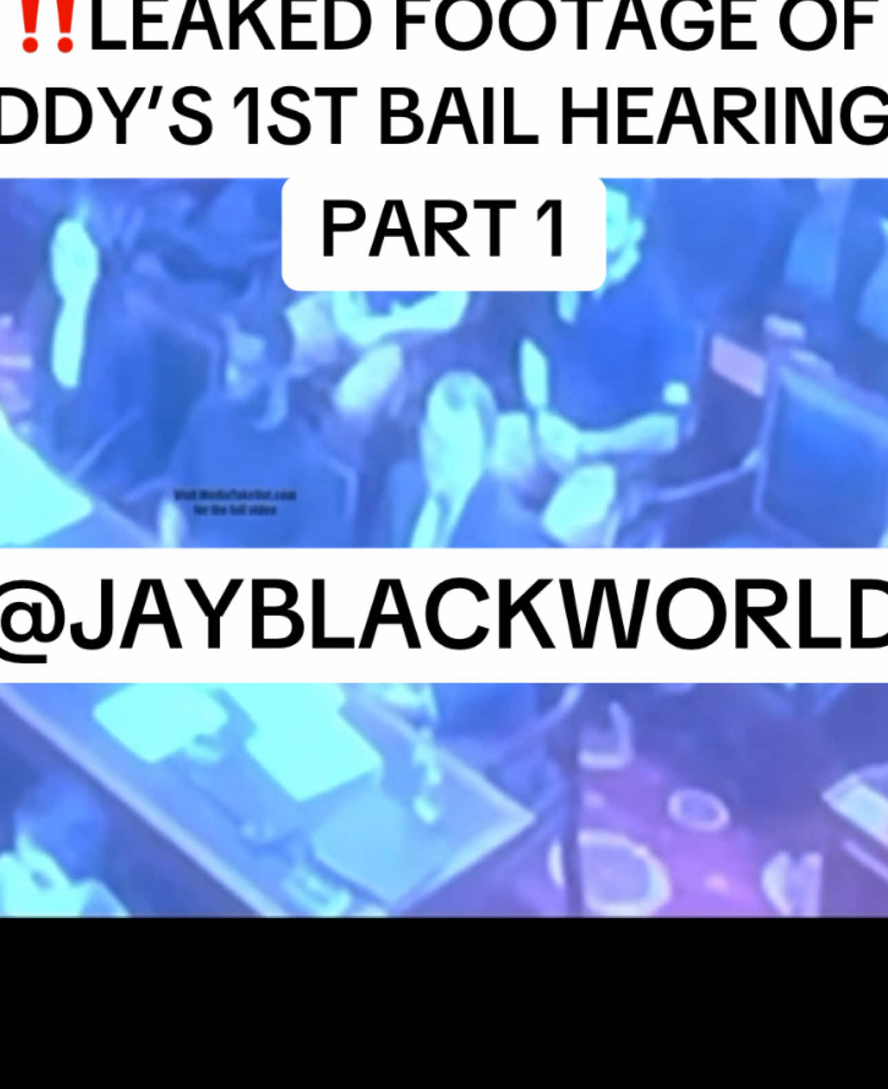 🚨BREAKING🚨  ‼️LEAKED FOOTAGE OD DIDDY’S 1ST BAIL HEARING PART 1‼️ #diddy #pdiddy #fyp #trending #seancombs #leaked #newyork 