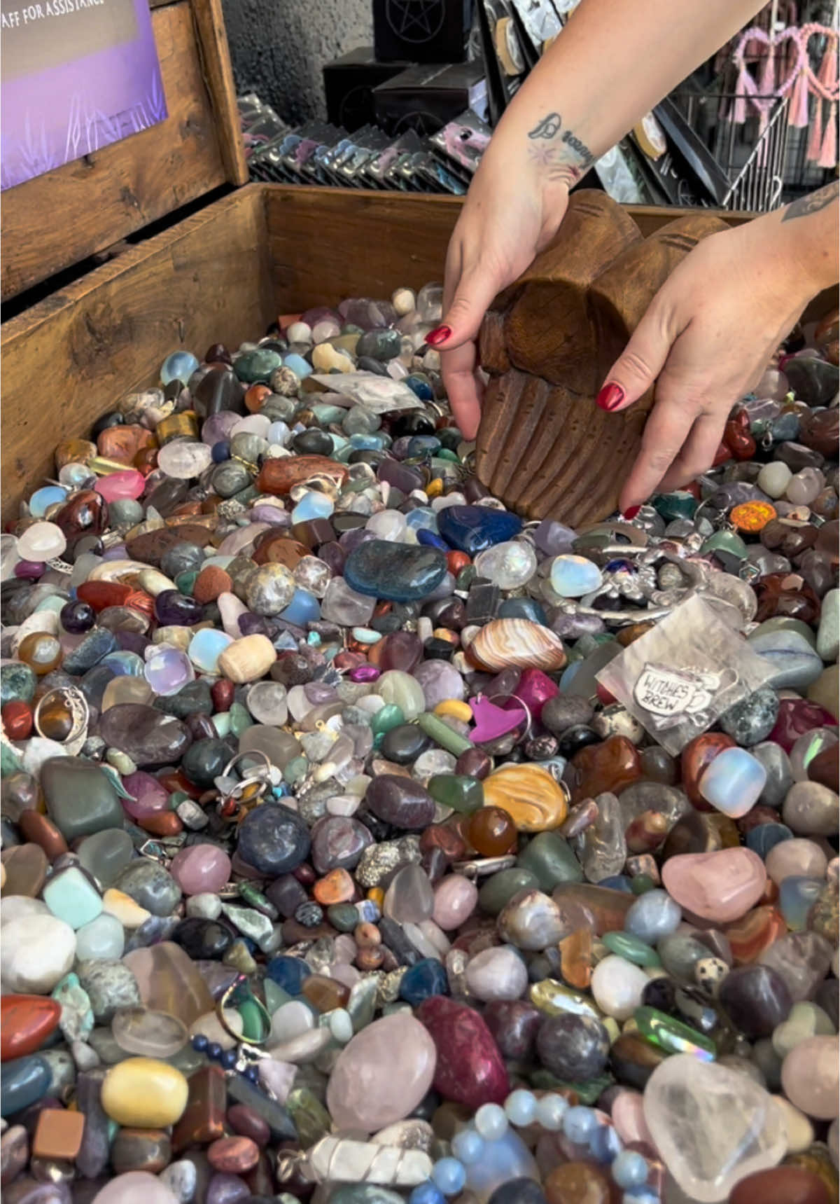 This beautiful soul received her medium crystal confetti scoop today! She was so happy with her new treasures 😍 Visit us in store or online to receive your crystal scoop! We post Australia wide and internationally 💌 #musecrystals #crystals #healing #confetti #energy #positivity #mindbodyspirit #mystical 