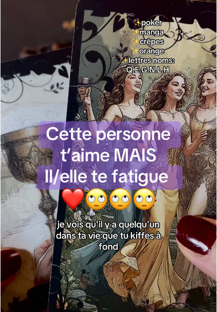 🔮Tirage Sentimental Tarot : cette personne a des sentiments pour toi mais il ou elle t’épuise #tiragedecarte #guidancesentimentale #tiragesentimental #tarot 