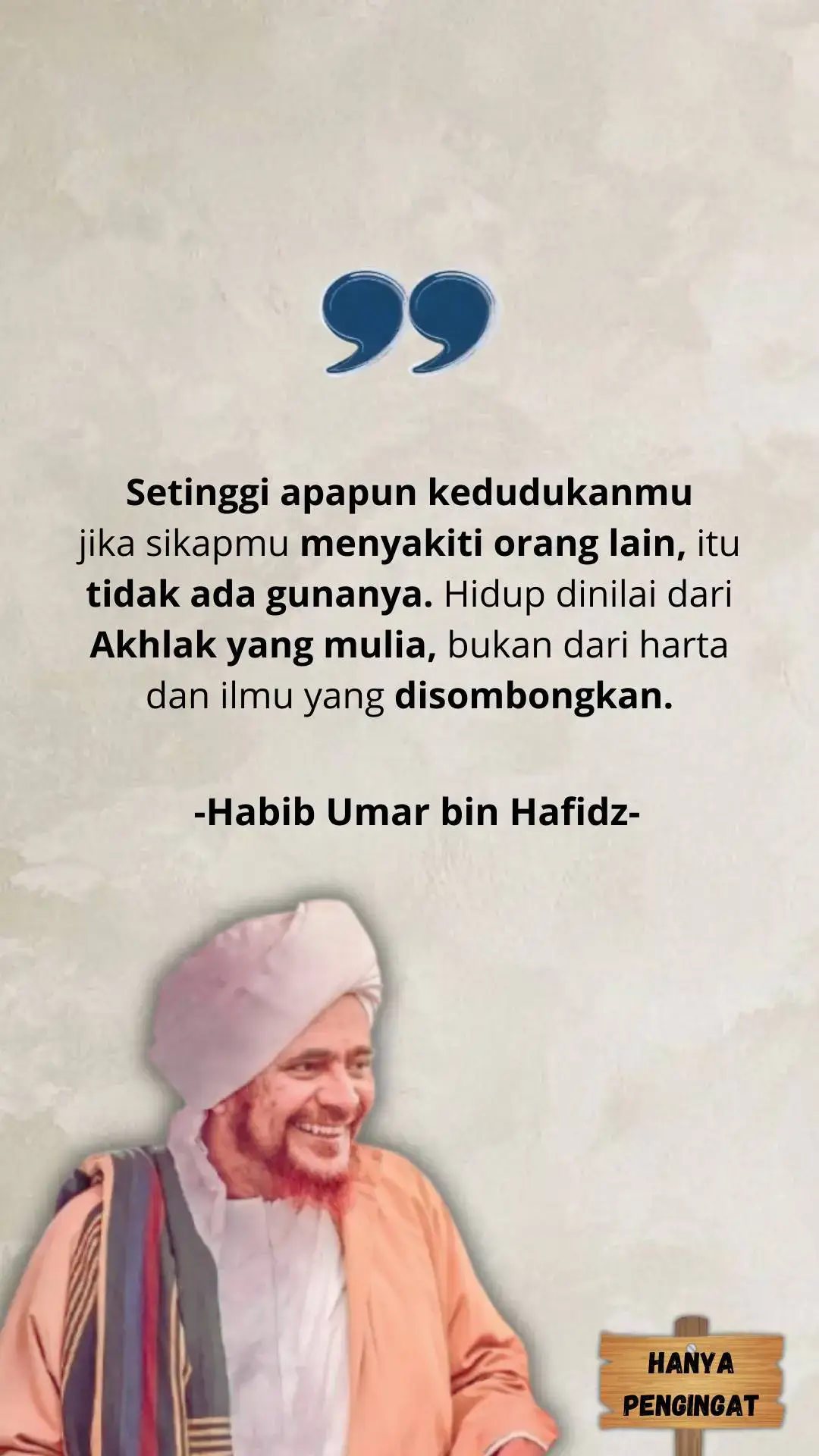 #reminder #quoteislamic #habibumarbinhafidz #foryou #foryoupage #lewatberanda 