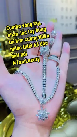 Combo vòng tay, nhẫn, lắc tay bông tai kim cương thiên nhiên thiết kế đặc biệt bởi #TamLuxury 💎💎💎 #TamLuxuryVN #TamLuxuryChanel #CongTyTNHHTamLuxury #TamLuxuryDiamondJewelry #TamLuxuryHoncamotchuTam 
