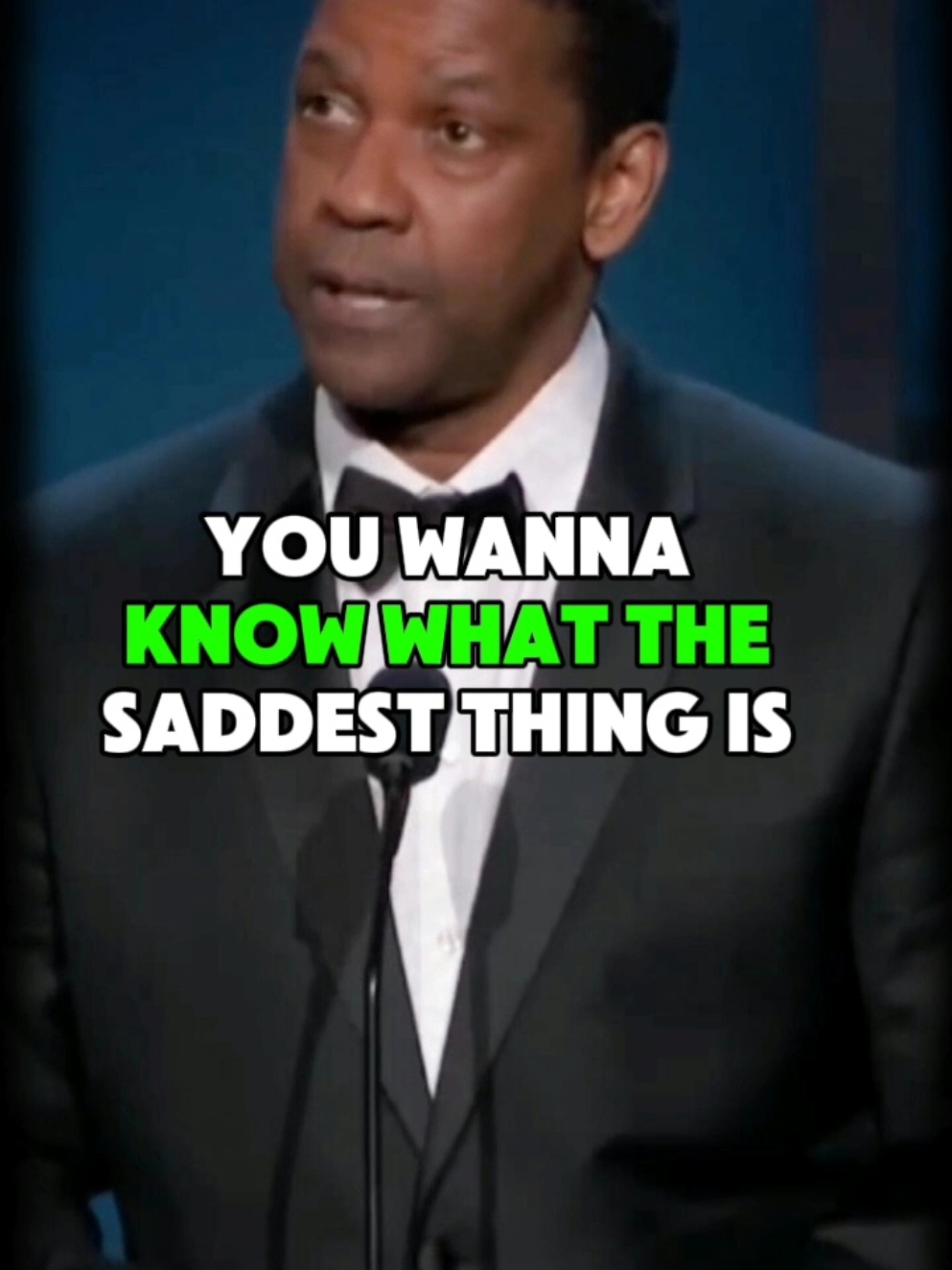 You Wanna Know What The Saddest  ☘️ Denzel Washington Motivation  .... . #motivation #quotes #inspiration #motivationalquotes #motivational #denzel # #denzelwashington #inspirational #filesecc #100k #foryou #usa🇺🇸 #unitedkingdom🇬🇧 #london 