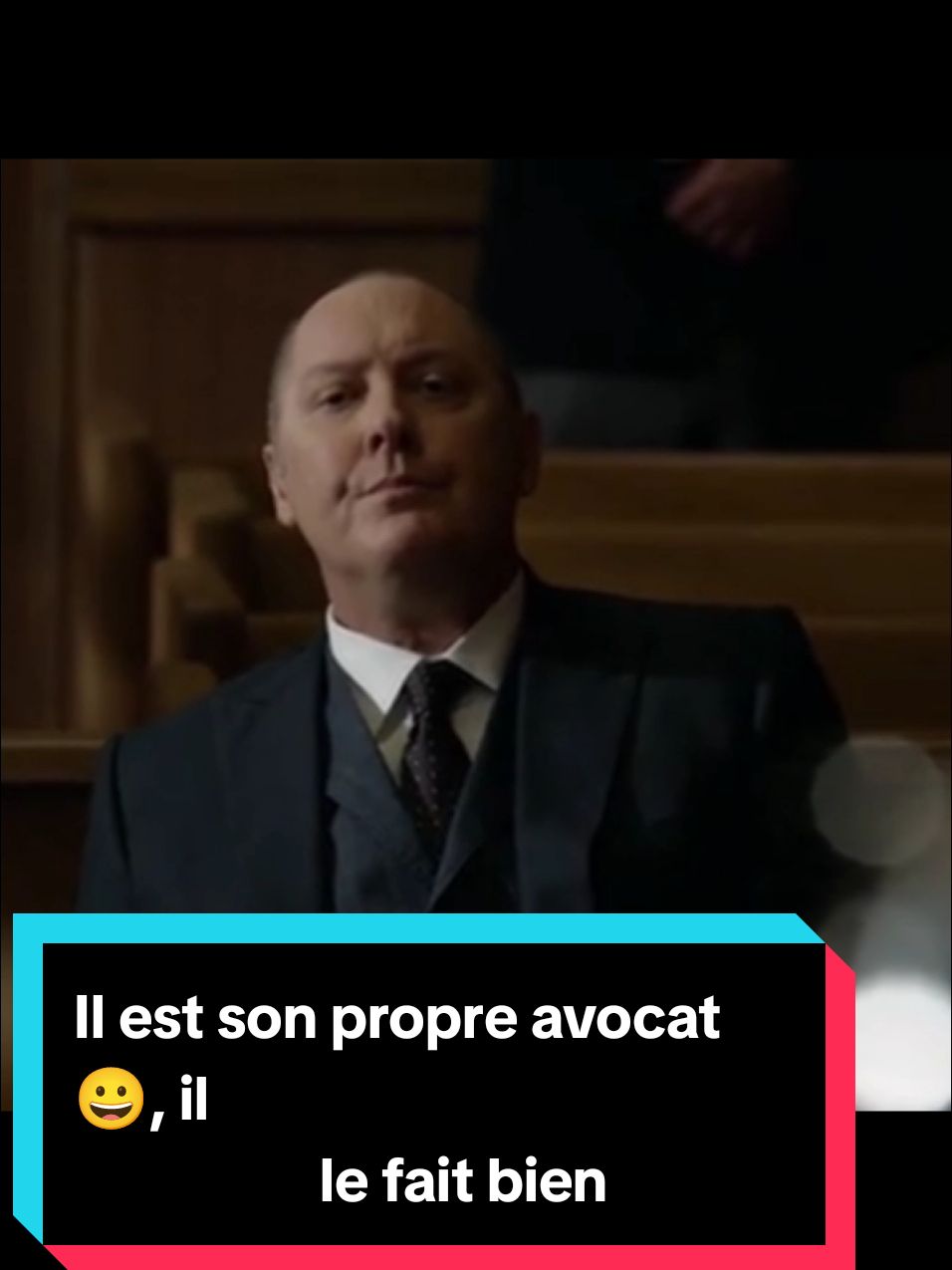 Dans l'affaire opposant #reddington au #peuple #americain il dis ne pas être prêt  #theblacklist #serie #fr #abonnezvous 