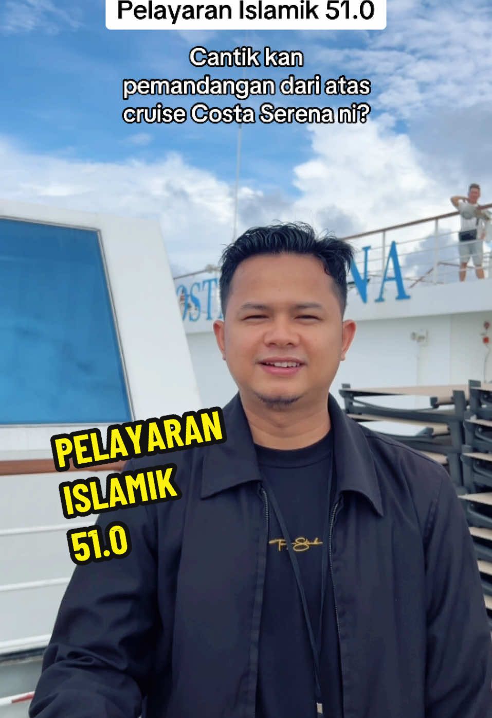 Alhamdulillah pengalaman pertama naik cruise dapat menikmati pemandangan indah di tengah lautan. Terima kasih @pelaya atas peluang yang diberikan 🥰🤲🏻  Jom semua! #idriscover #showidris