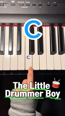 The little drummer boy 🥁 “One C key, and you’re all set!” 😆 #piano #pianotutorial #pianolessons #easypiano #pianomusic #pianoplayer #learnpiano #pianist #pianocover #pianotips #music #musician #musiclover #pianoplaying #beginnerpiano #pianopractice #pianoforbeginners #sheetmusic #keyboard #pianokeys #pianotricks #playpiano #pianofun #pianoteacher #musiceducation #pianohobby #pianotime #onlinepianolessons