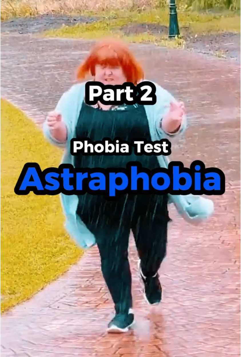 Phobia Test ⚠️ - Do you have astraphobia? #astraphobia #phobias #interestingvideos #lightning #thunder 