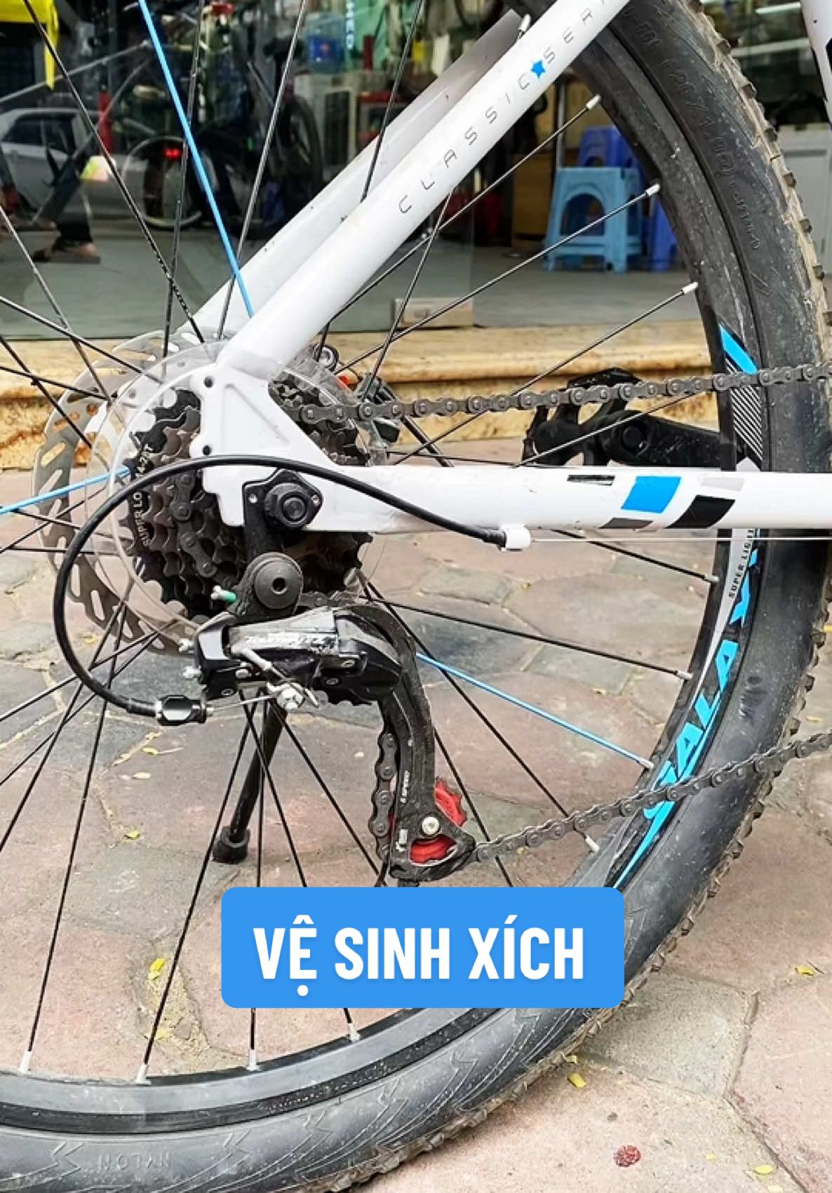 Hướng dẫn vệ sinh xích đơn giản tại nhà #xedap #bicycle #meoxedap #suaxedap #nghexedap 