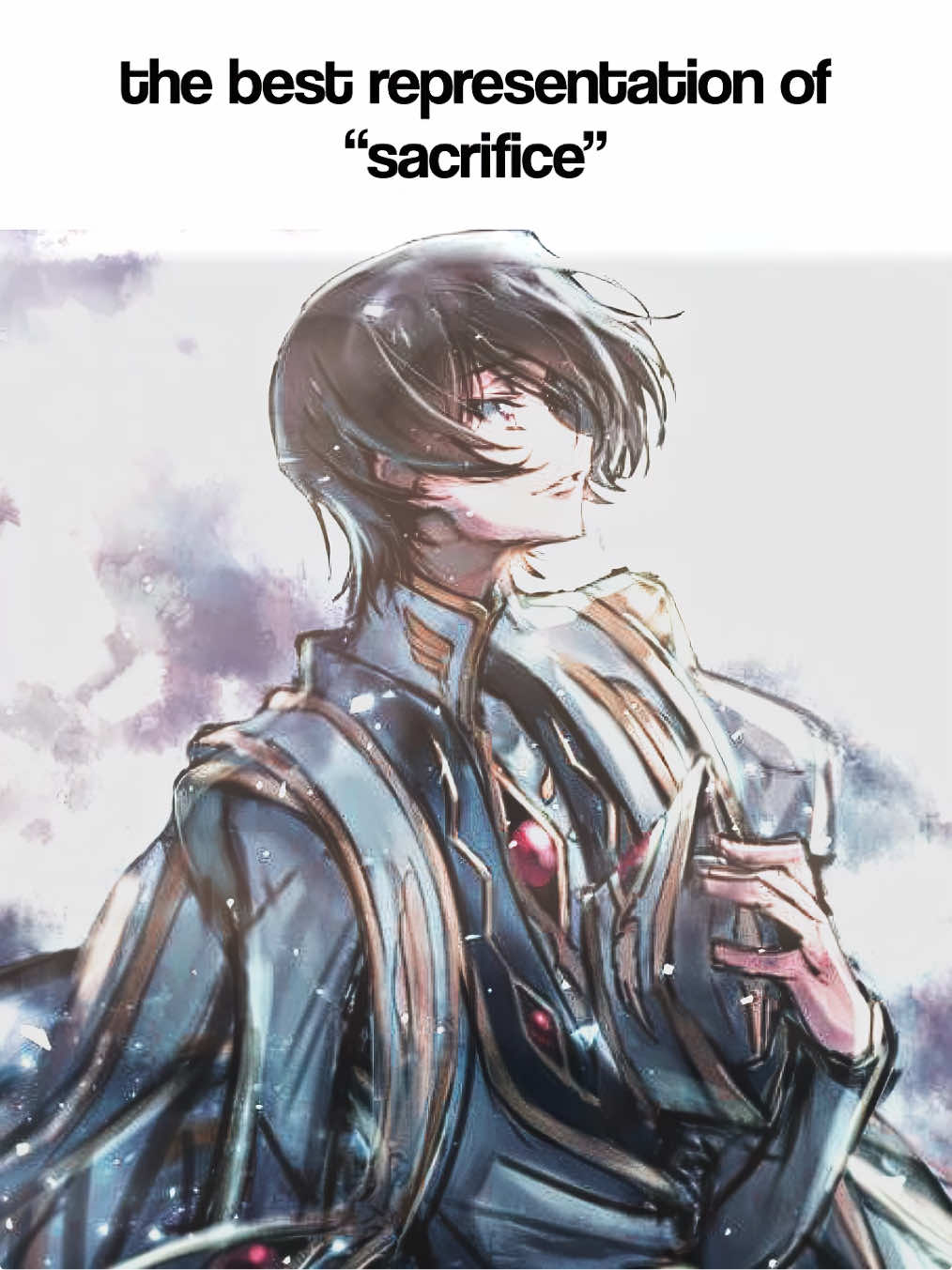 By far the most sacrifice | #lelouchvibritannia #lelouch #animeedit #fyp 