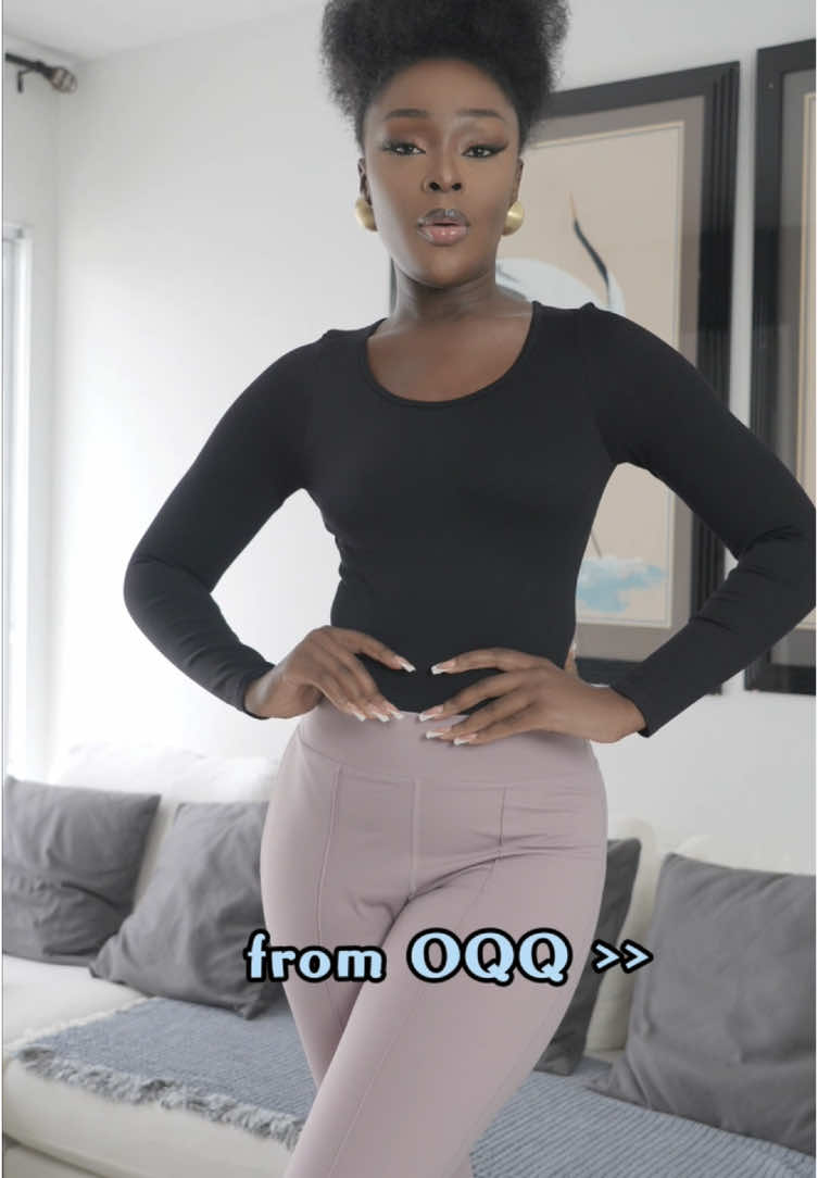 Part1| A bodysuit that can be matched at will                   #oqq #TikTokShopHolidayHaul #tiktokshopholidaydeals #tiktokshopfinds #winterfashion #christmas #paratiiiiiiiiiiiiiiiiiiiiiiiiiiiiiii #fashion #bodysuit #jumpsuit #TikTokShop #pants 