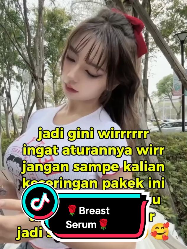 keseringan pakek ini sikembar jadi makin gemoy aja🥰 #breastserumviral #perawatanwanita #solusipembedarpayudara 