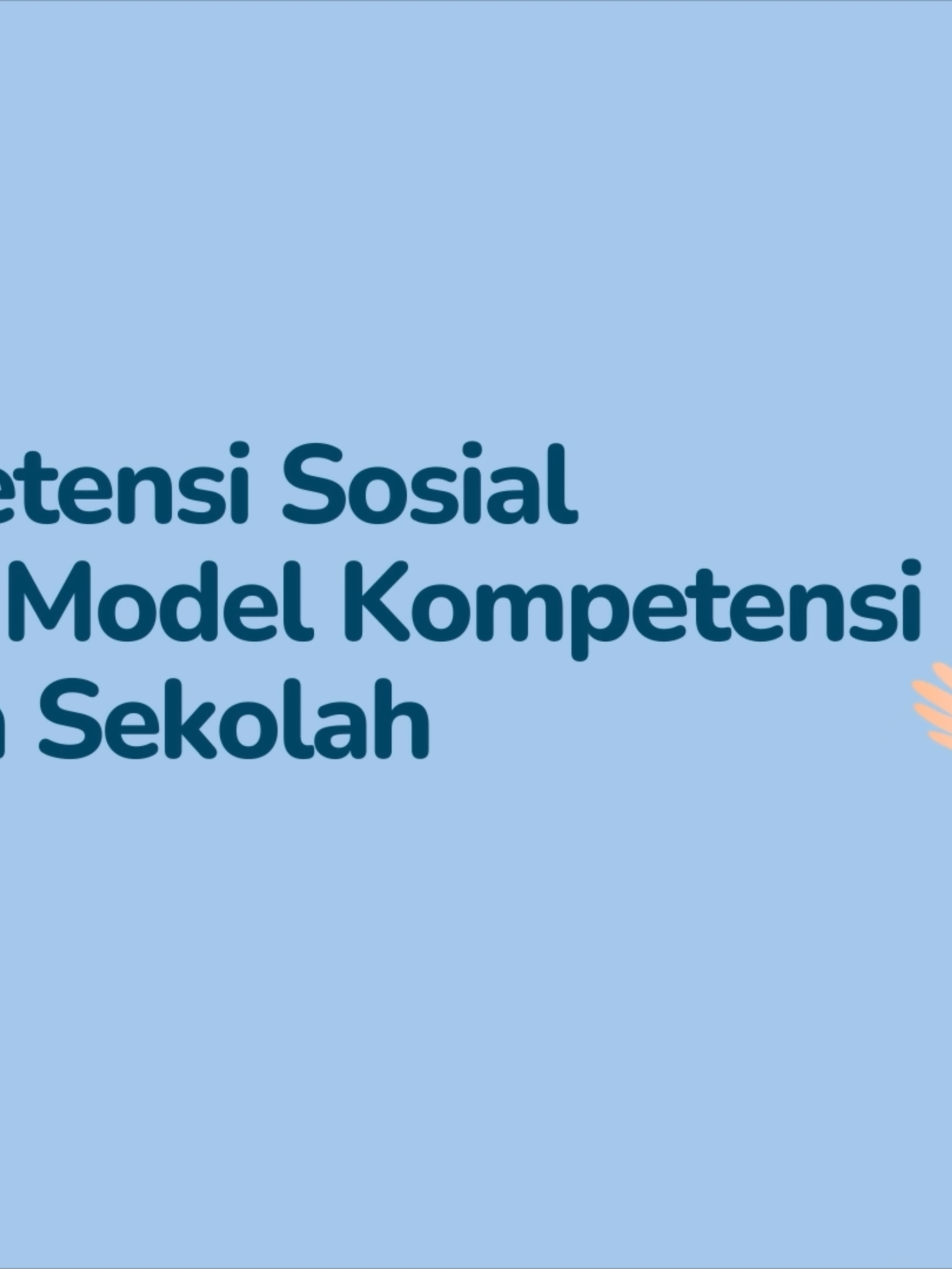 Halo #SahabatKSPSTK    Sebagai pemimpin satuan pendidikan, Kepala Sekolah diharapkan dapat meningkatkan Kompetensi Sosial Kepala Sekolah.  Kompetensi Sosial ini sebetulnya sudah Bapak/Ibu lakukan sehari-hari loh!  Wah seperti apa ya gambaran dari kompetensi  tersebut?   Yuk mari saksikan tayangan berikut,  dan jangan lupa berbagi di kolom komentar untuk menjawab pertanyaan berikut :  kira - kira seperti apa praktik baik dari Kompetensi Sosial yang Bapak/Ibu ketahui atau sudah lakukan?   Selamat belajar Bapak/Ibu!    #KepalaSekolah #KompetensiKepalaSekolah #KompetensiKepribadian #KompetensiSosial #KompetensiProfesional #KSPSTendik