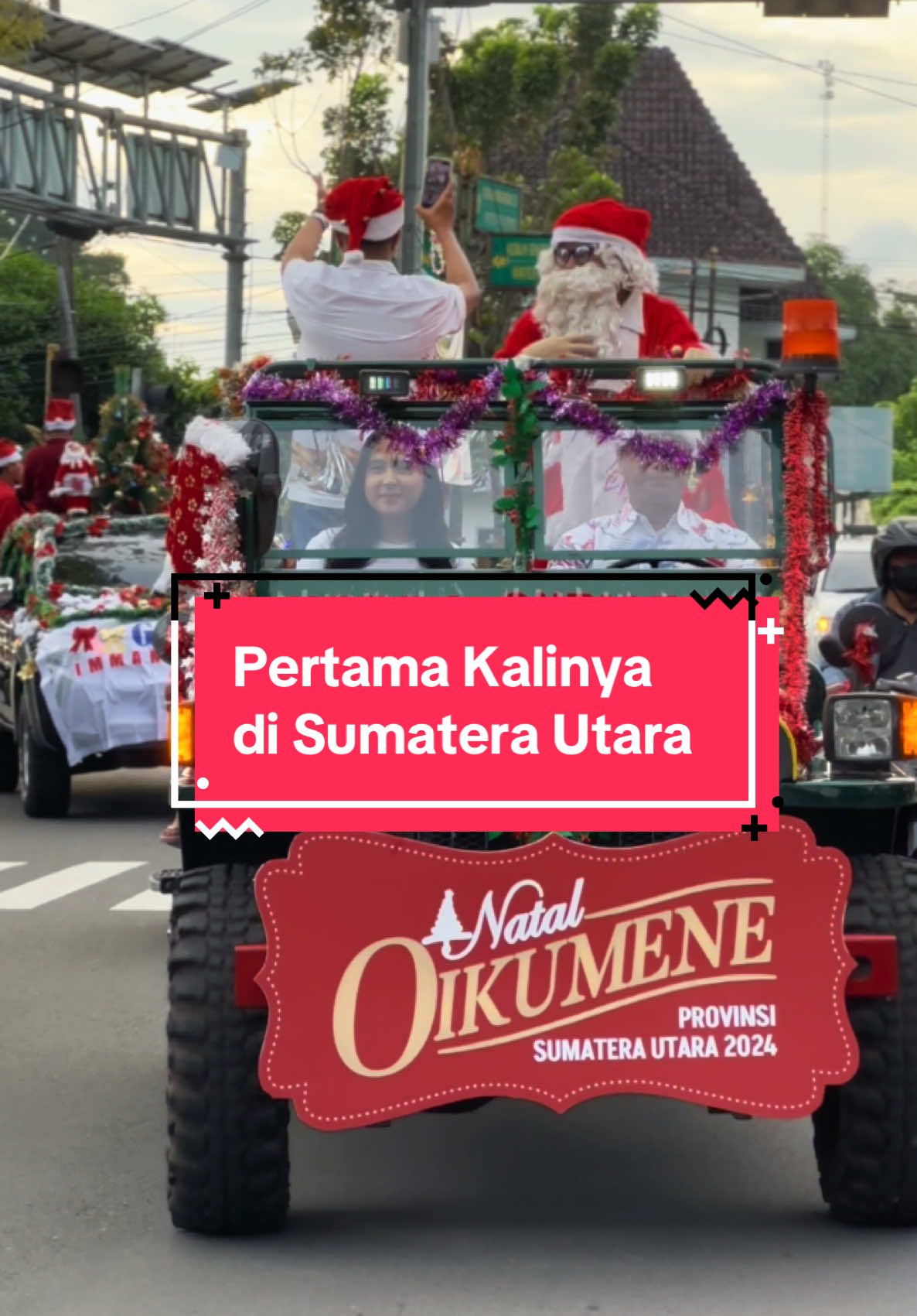 Untuk pertama kalinya di Sumatera Utara 🎄🎄😱😱😱