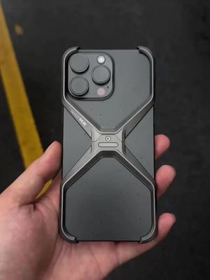 X Metal Frame Mobile Phone Case