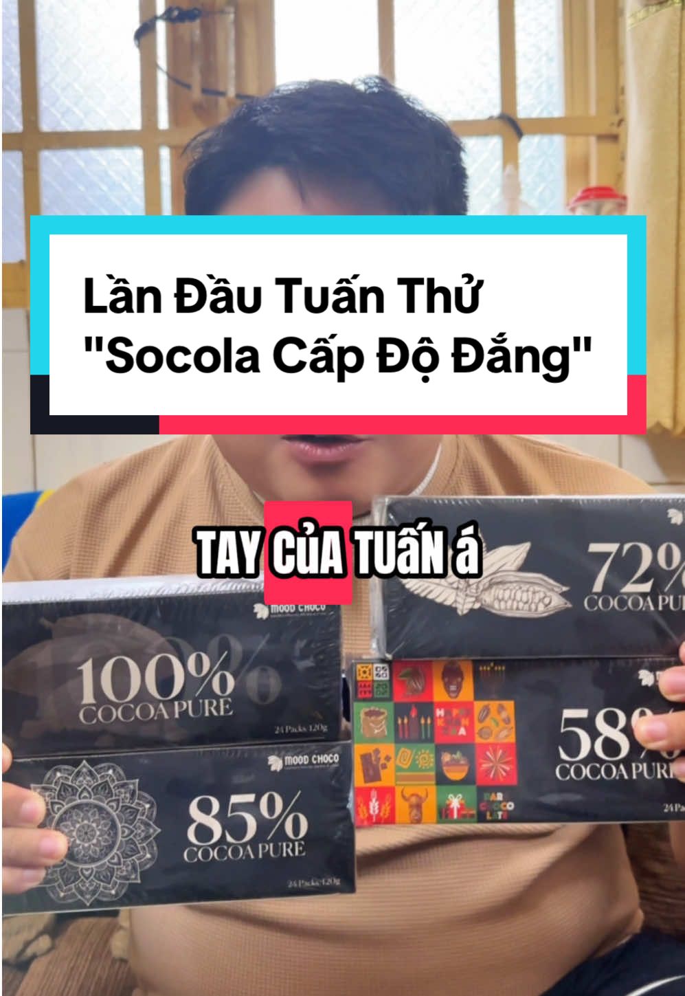 Cảm giác thử cấp độ đắng của Socola nó thích sao á #review #tiepthilienket #affiliate #tuanmattron 