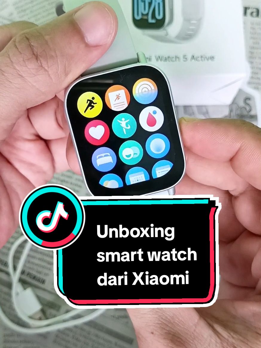 Tampil keren dengan Redmi watch 5  active dari Xiaomi. Smart watch yang  bisa monitoring aktivitas kesehatan mu  juga buat olahraga. #smartwatch   #xiaomi #megaguncang1212  #gebyarbelanjadesember #redmi 