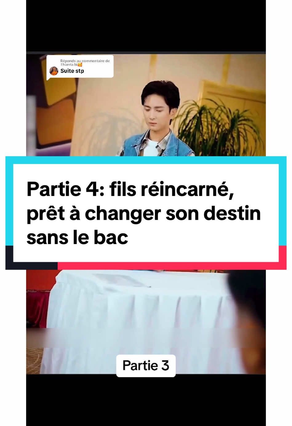 Réponse à @Thianta bi🥰 partie 4: un fils réincarné, prêt à changer son destin sans le bac