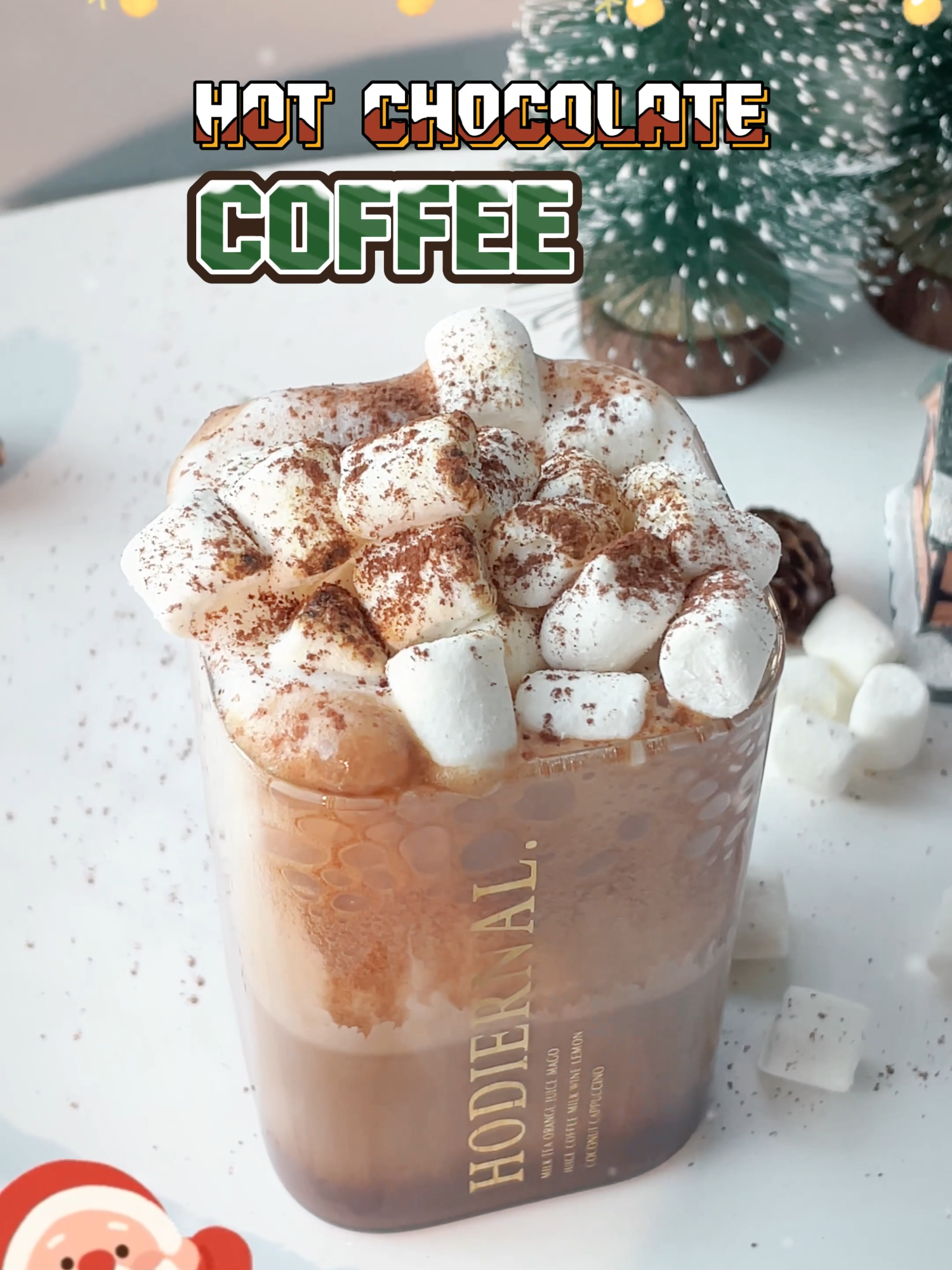 Hot Chocolate Coffee - Đồ uống cho mùa Giáng Sinh ngon, độc, lạ các bạn nhé! - Phần 2 #learnontiktok #shinleecafe #daotaophache #daotaohocvien #noel #gianhsinh #chocolate #hotchoco