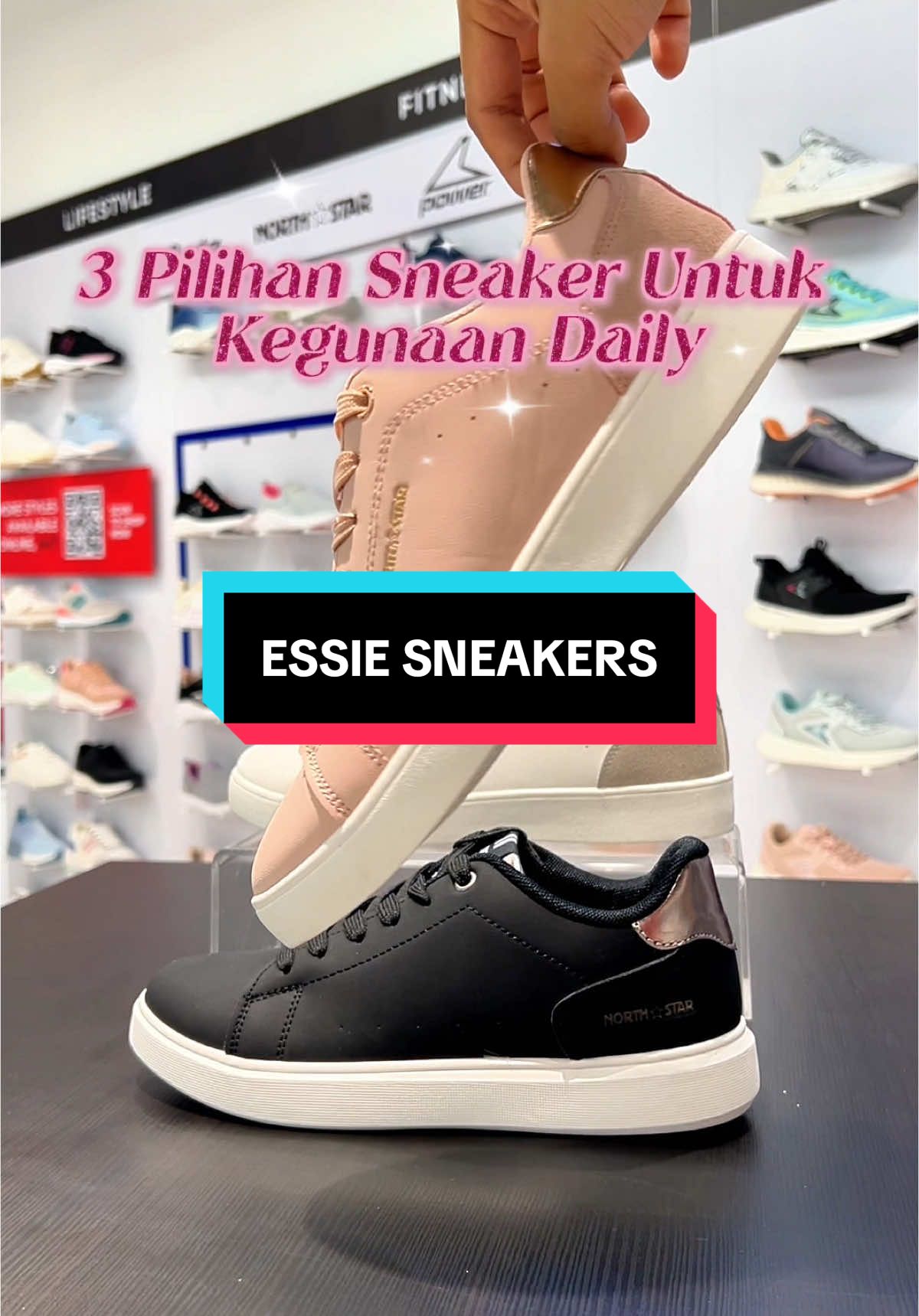 Essie sneakers sekarang sudah ada tiga pilihan warna loh! #MegaGuncang1212 