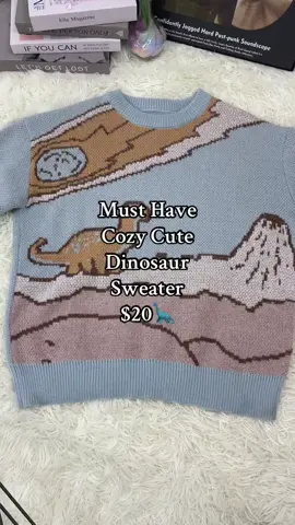 The viral #dinosaur sweater is AMAZING !! #fashion #affordablefashion #sweaterweather #tiktokbacktoschool #fypageviral #TikTokShopHolidayHaul#spotlightfinds#TimeOFF#Relaxwithtimeoff,#NcmRyuAnniversarySale#blackfriday#blackfriday2024#tiktokshopblackfriday#tiktokshopblackfriday2024#blackfridayearlydeals#tiktokshopcybermonday#tiktokshopholidaysale#deals#sale#flashsale#tiktokshopholidaydeals#Christmas#Christmasdeals#Christmas2024#Christmasearlydeals#falldealsforyou#blackfriday#blackfriday2024#tiktokshopblackfriday#tiktokshopblackfriday2024#blackfridayearlydeals#tiktokshopcybermonday#tiktokshopholidaysale#deals#sale#flashsale#tiktokshopholidaydeals#Christmas#Christmasdeals#Christmas2024#Christmasearlydeals #tiktokshopholidayhaul