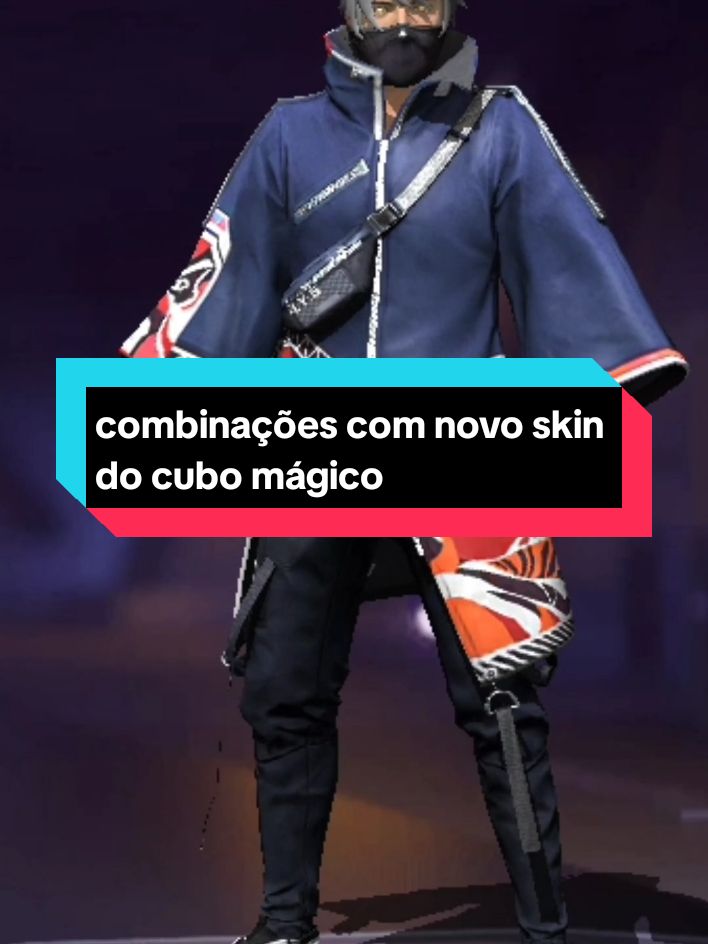 combinações com novo skin do cubo mágico #ultra10kvis #sikns #fy #freefire 