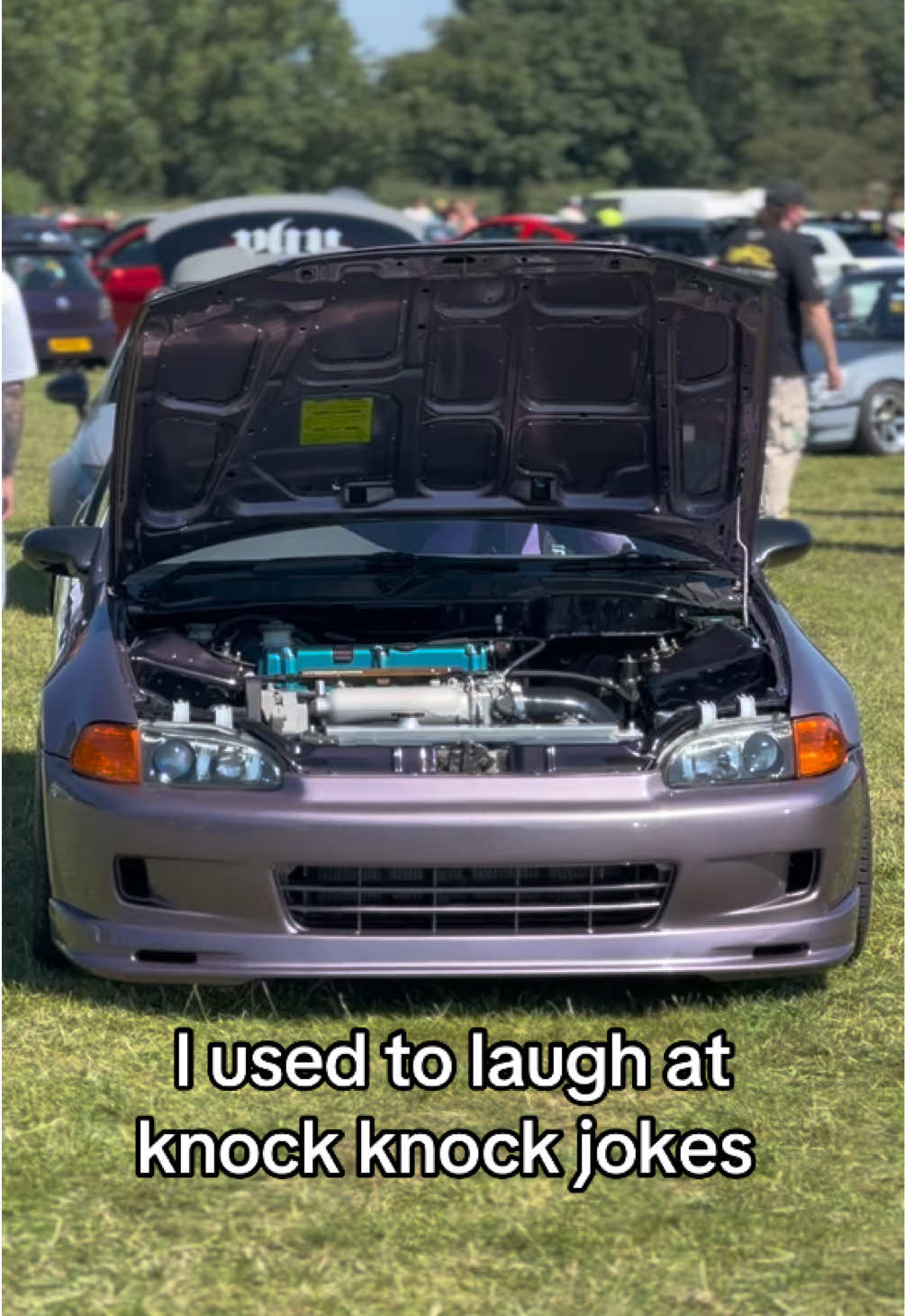 Most expensive knock knock joke #knockknock #civic #honda #vtec #kswap #kswappip #egcivic #hondacivic 