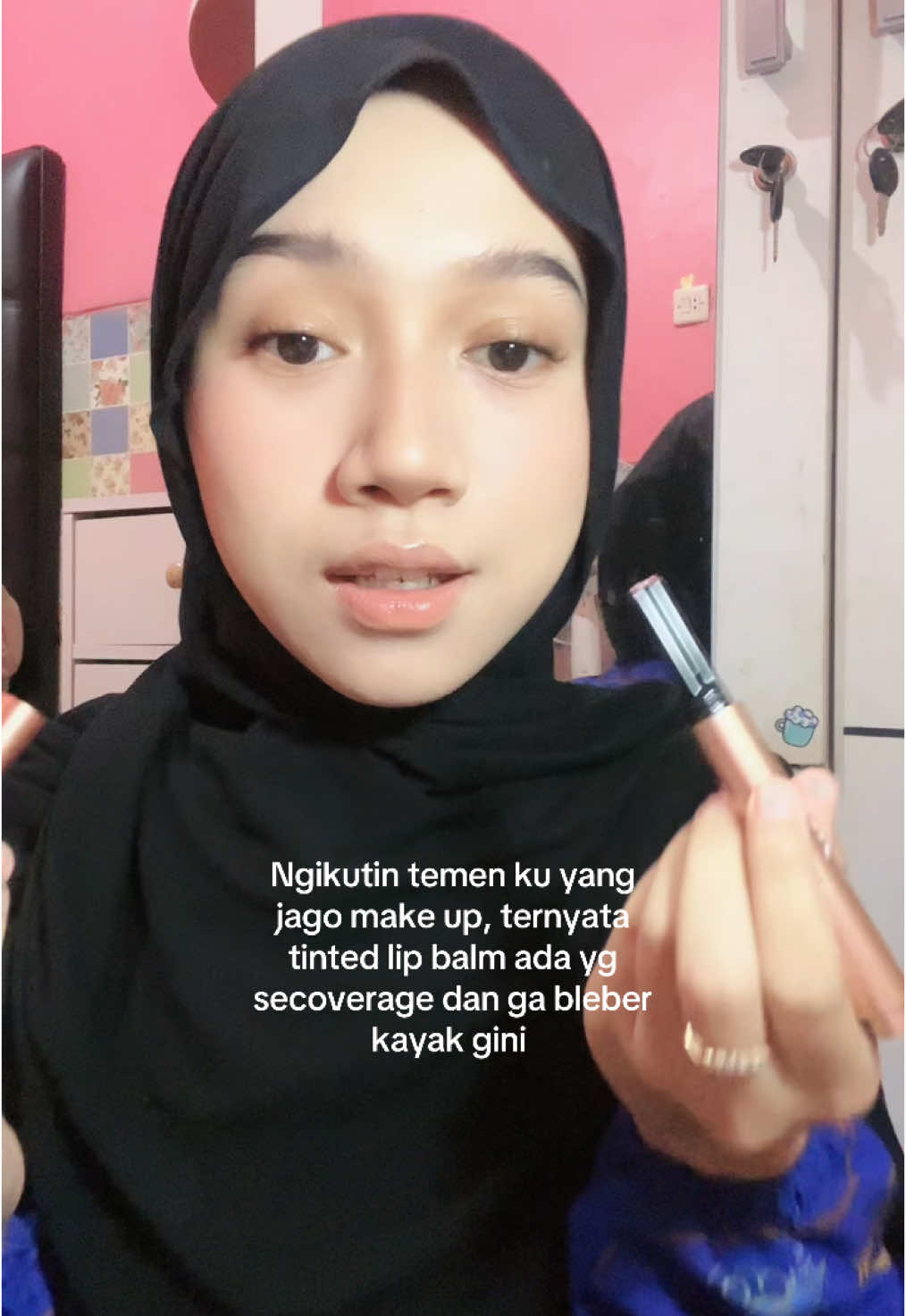 melting balm yg menurut aku warnya cantik bngt #automelting #mintfulllips 