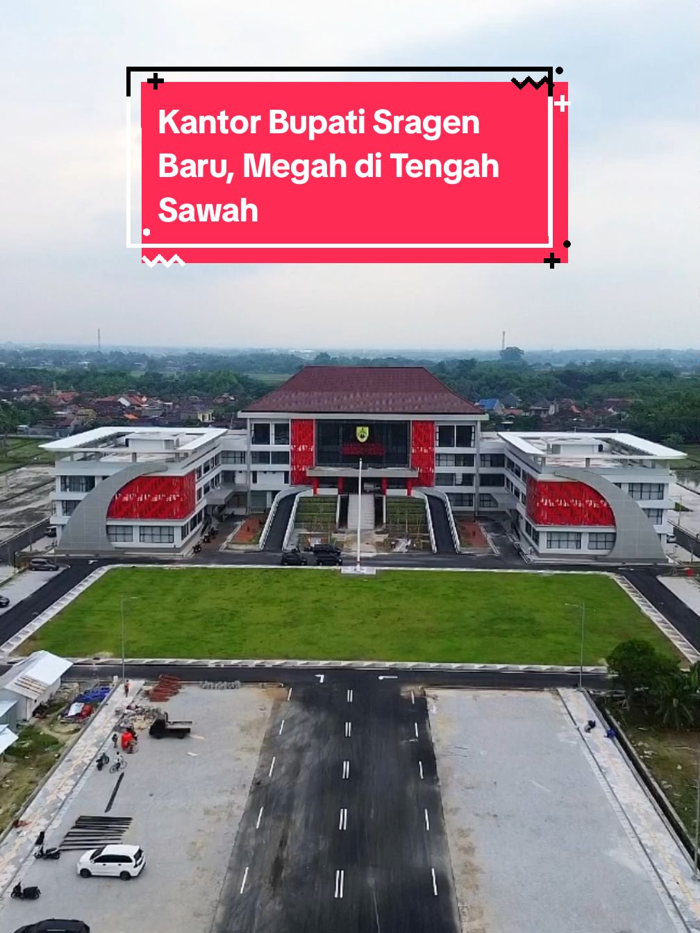 Kantor Bupati Sragen Megah Tengah Sawah #fyp #soloraya #sragen