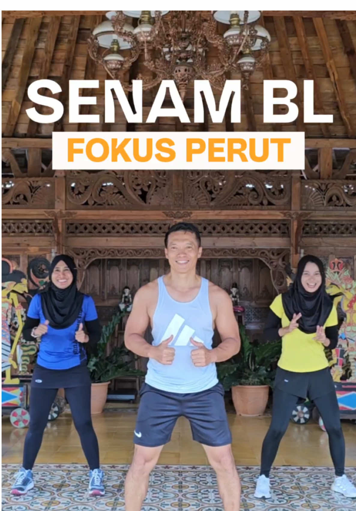 SENAM BL HANCURKAN LEMAK PERUT! #bodyfitbybagus #senam #diet 