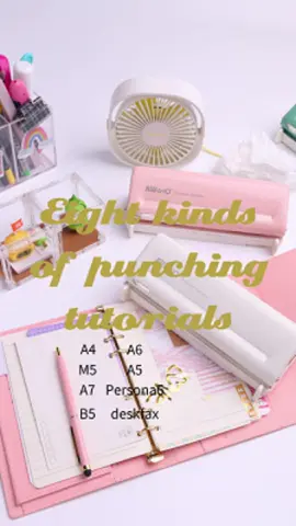 🔨✨ Ultimate Hole Punch Tutorial! ✨🔨 Ready to punch like a pro? This detailed guide shows you how to punch holes in 8 different loose-leaf sizes with ease! From M5 to A4 (9-hole), we’ve got you covered. 📄✅ ✔️ 7mm punch depth ✔️ 19mm hole spacing ✔️ 5.5mm hole diameter Watch now to learn how to perfectly punch A7, A6, A5, B5, and A4 sheets—whether it's for your planner, binder, or any creative project! #DIY #DIYFun#Crafting #AlphabetEmbosser#StationeryLove #papercutting#HolePunchTutorial #LooseLeaf #OfficeEssentials #kwtrio#CraftyFun #CraftyTools#diycrafts#A4Planner #BindingDoneRight #journallove #crafttools #planneraddict